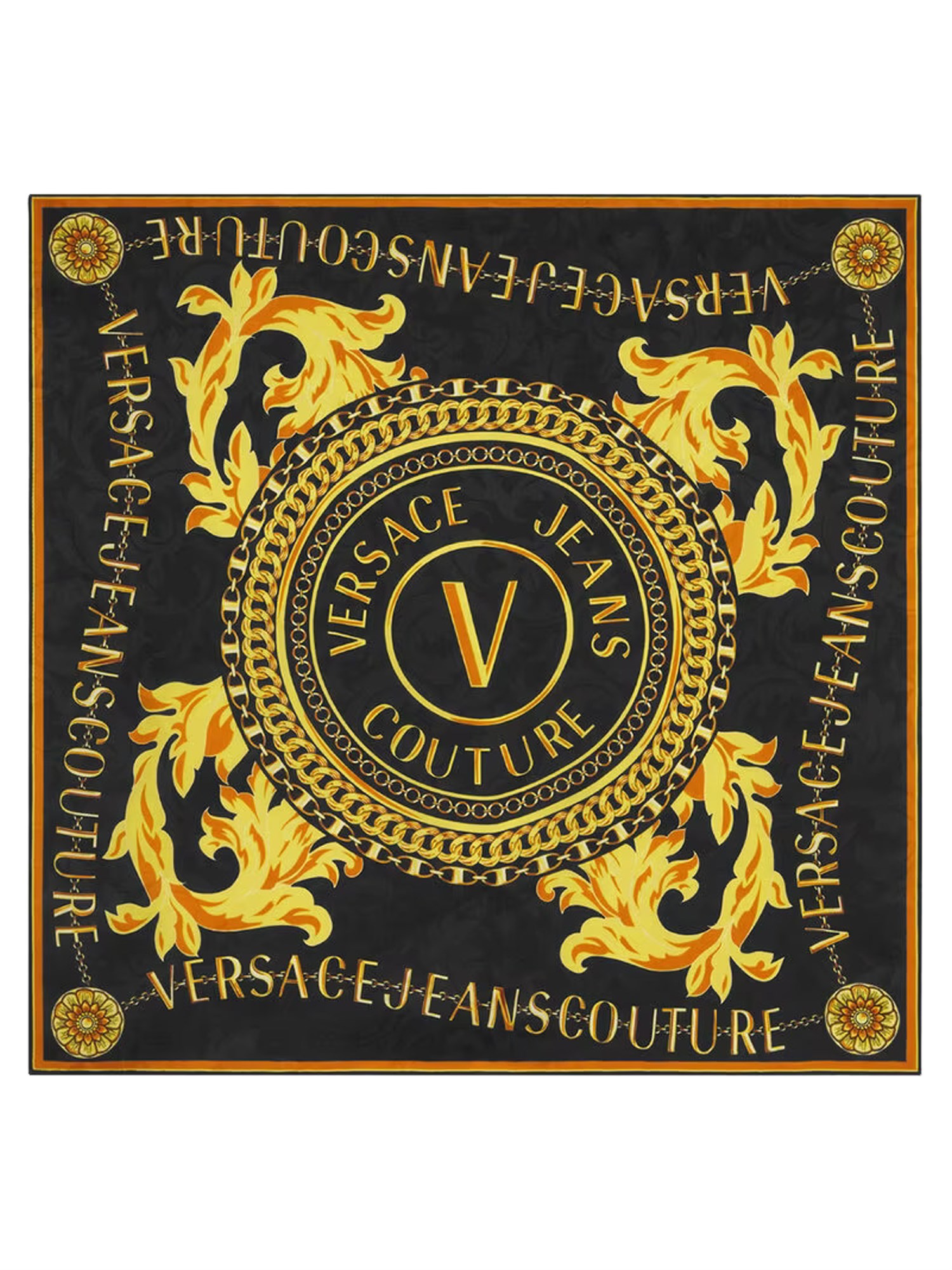 Versace Jeans Couture versace jeans couture silk scarf