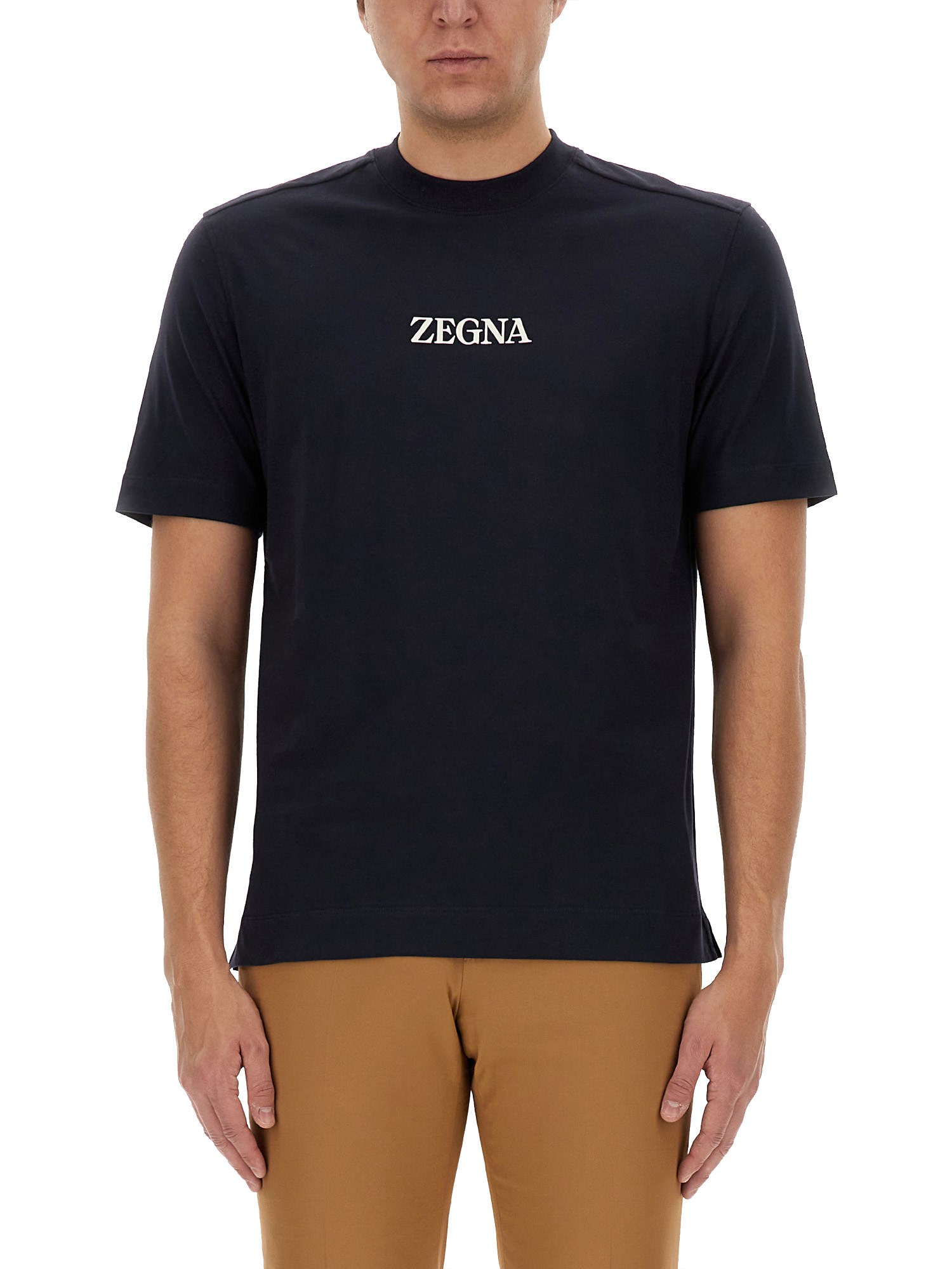 zegna zegna t-shirt with logo