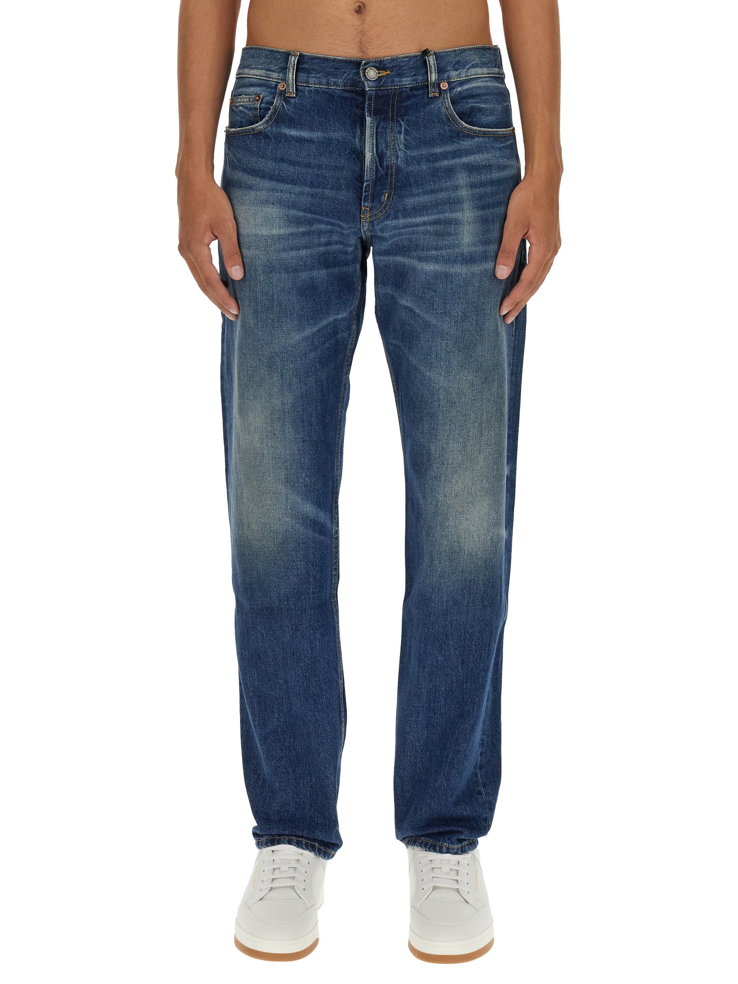 Saint Laurent saint laurent straight leg jeans