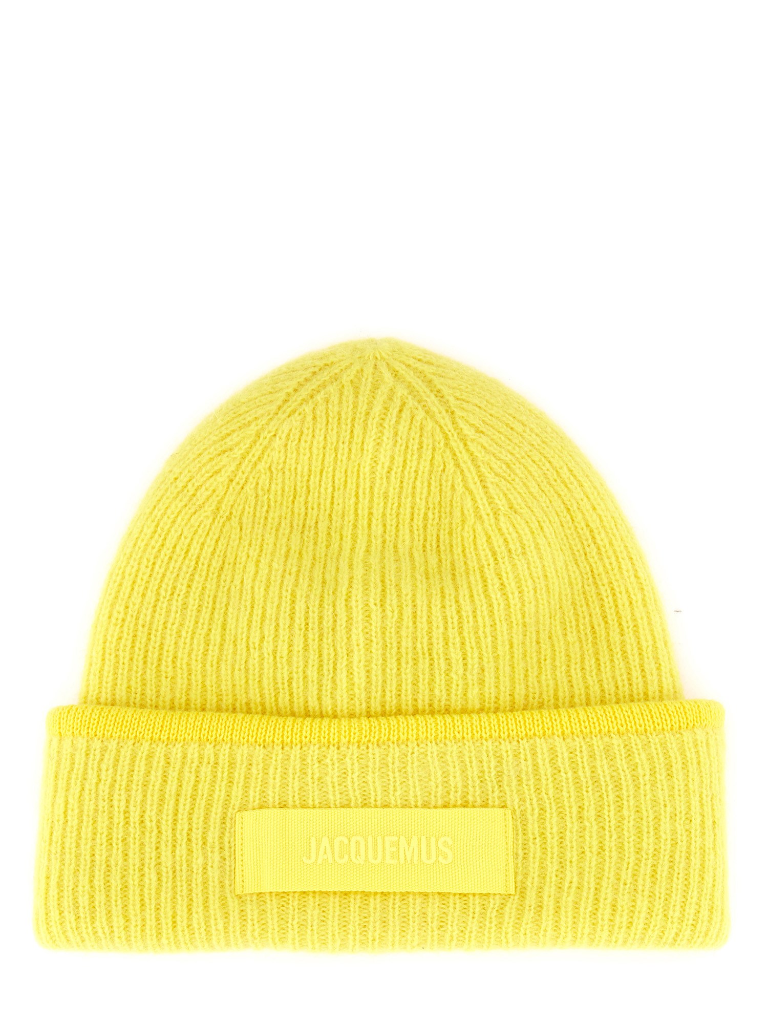 Jacquemus jacquemus beanie hat with logo