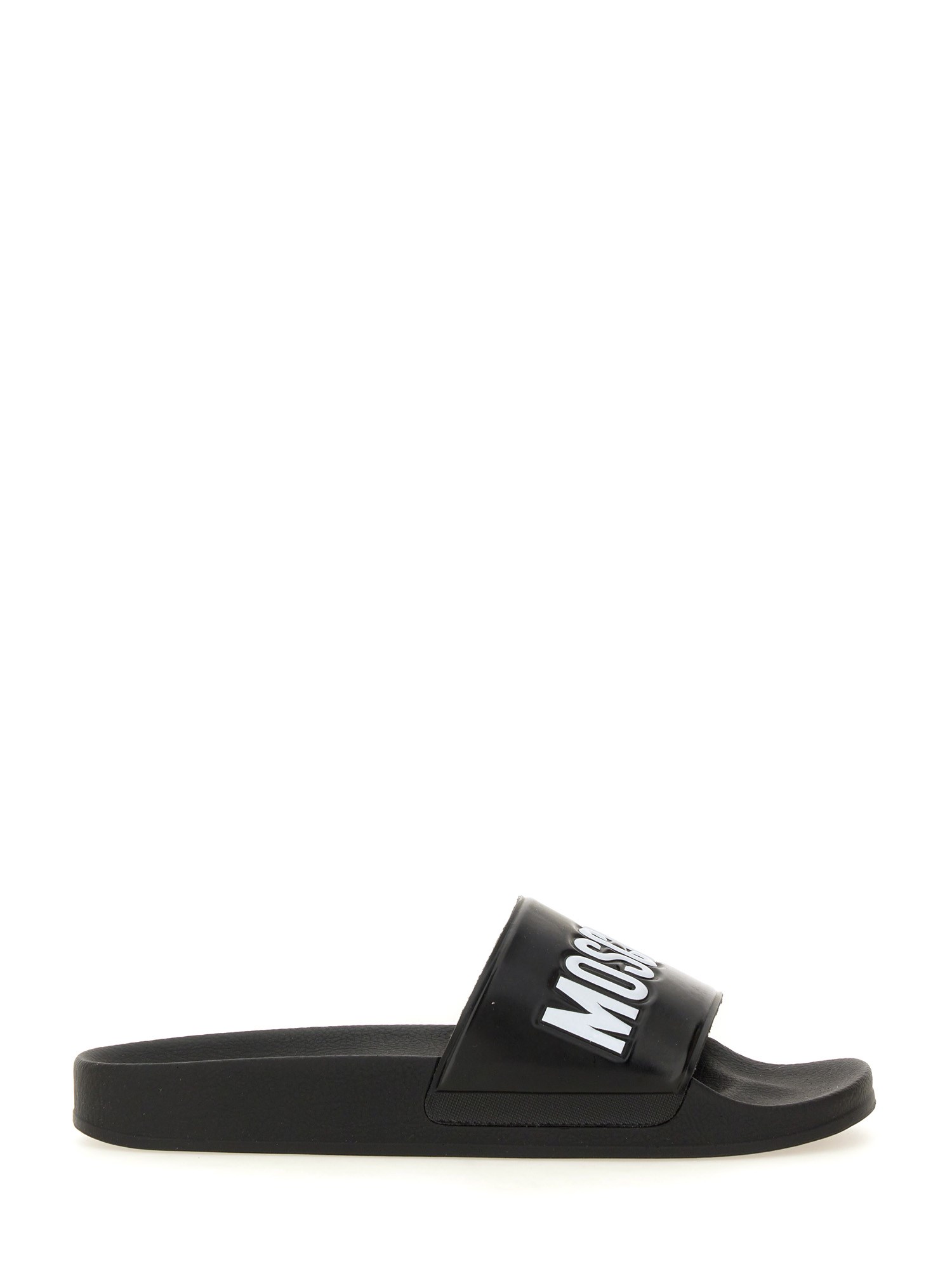 Moschino moschino slide sandal with logo