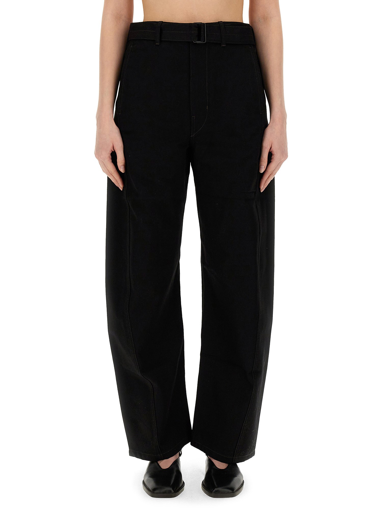 Lemaire lemaire belted pants