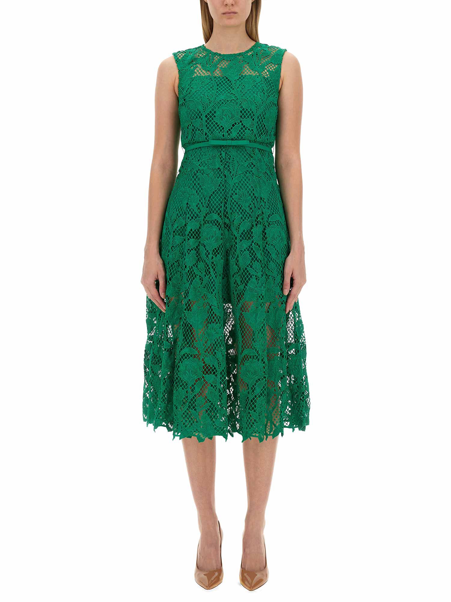 Self-Portrait self-portrait midi dress