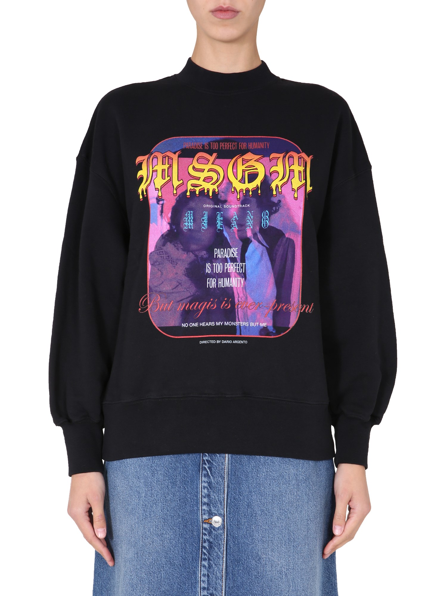 Msgm msgm paricollo sweatshirt