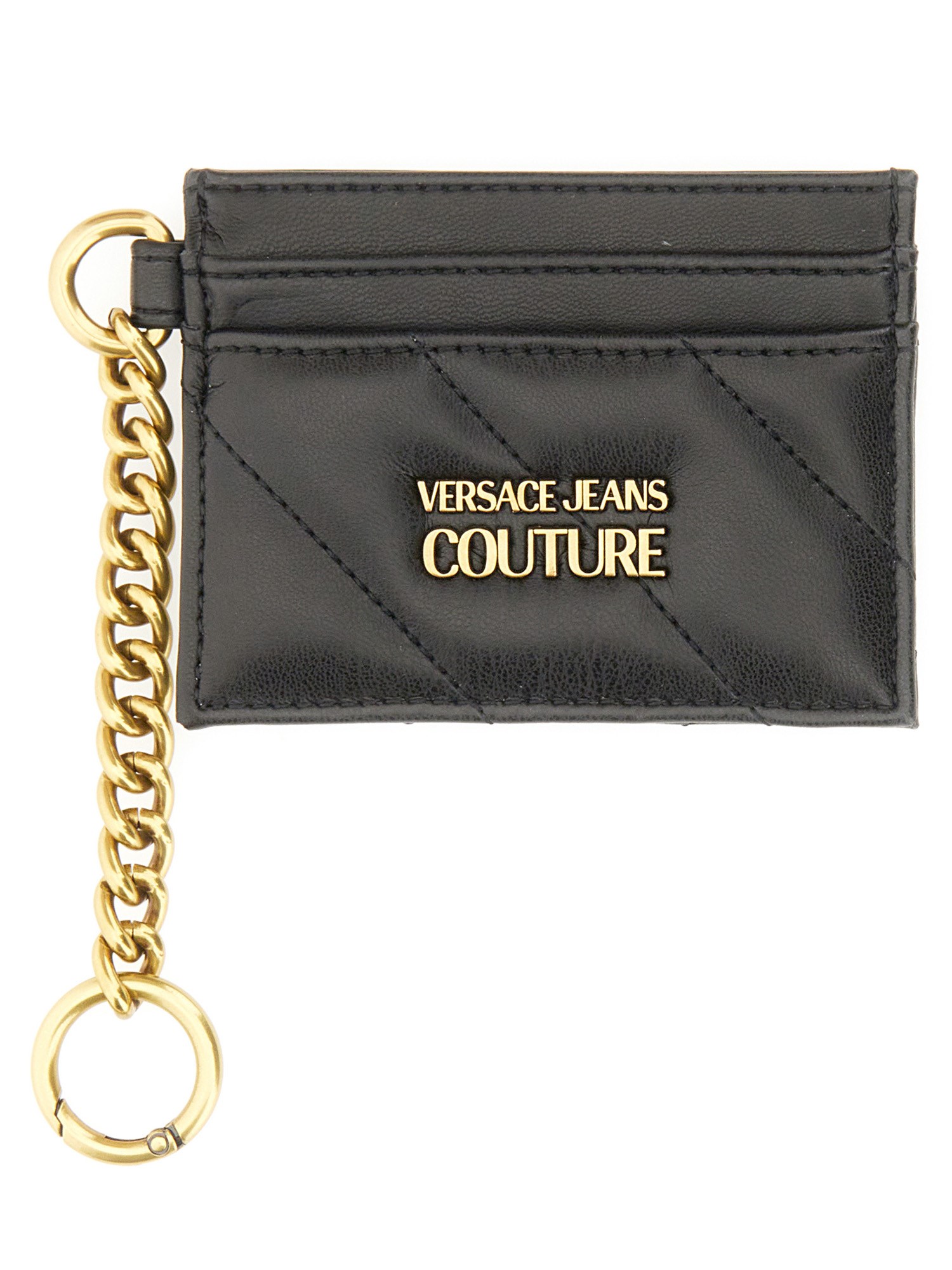 Versace Jeans Couture versace jeans couture card holder with logo