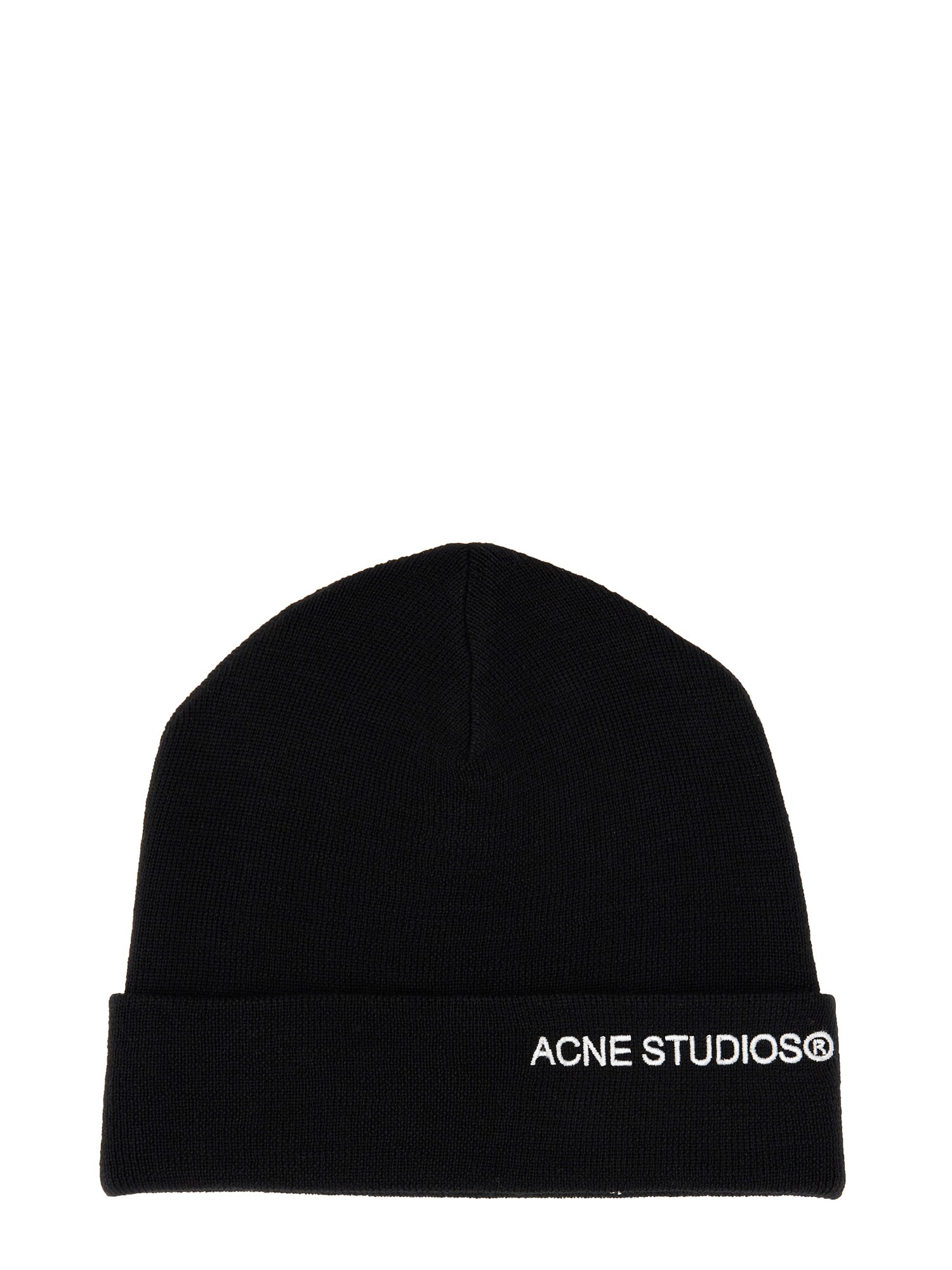 Acne Studios acne studios beanie hat with logo