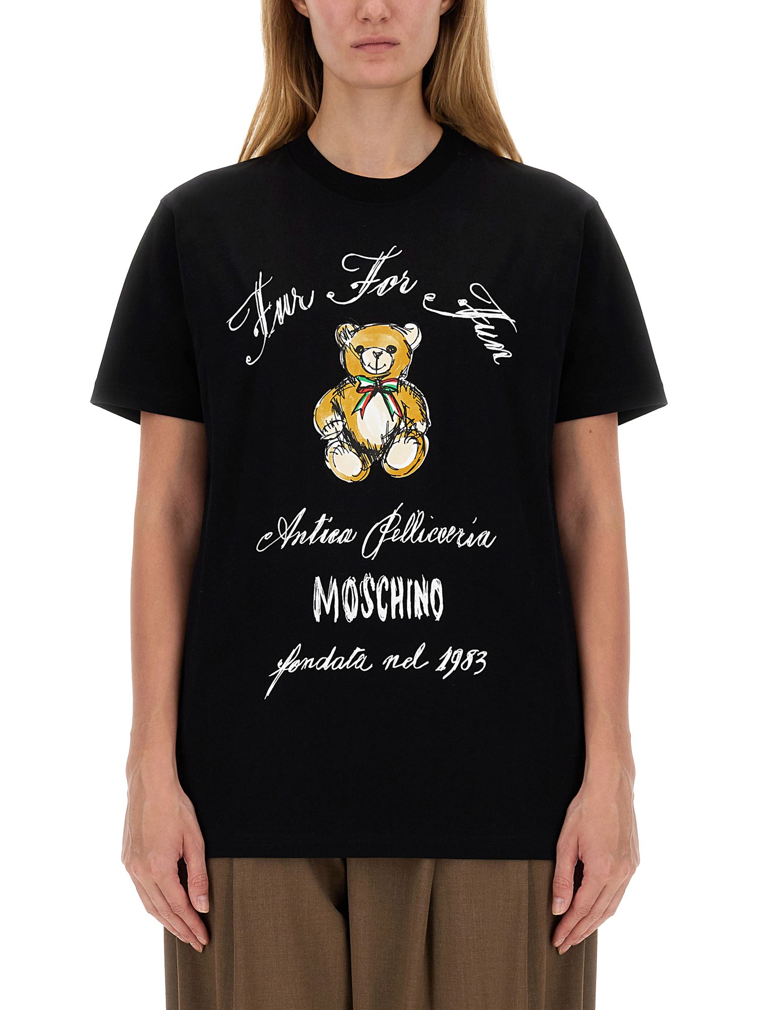 Moschino moschino t-shirt with logo