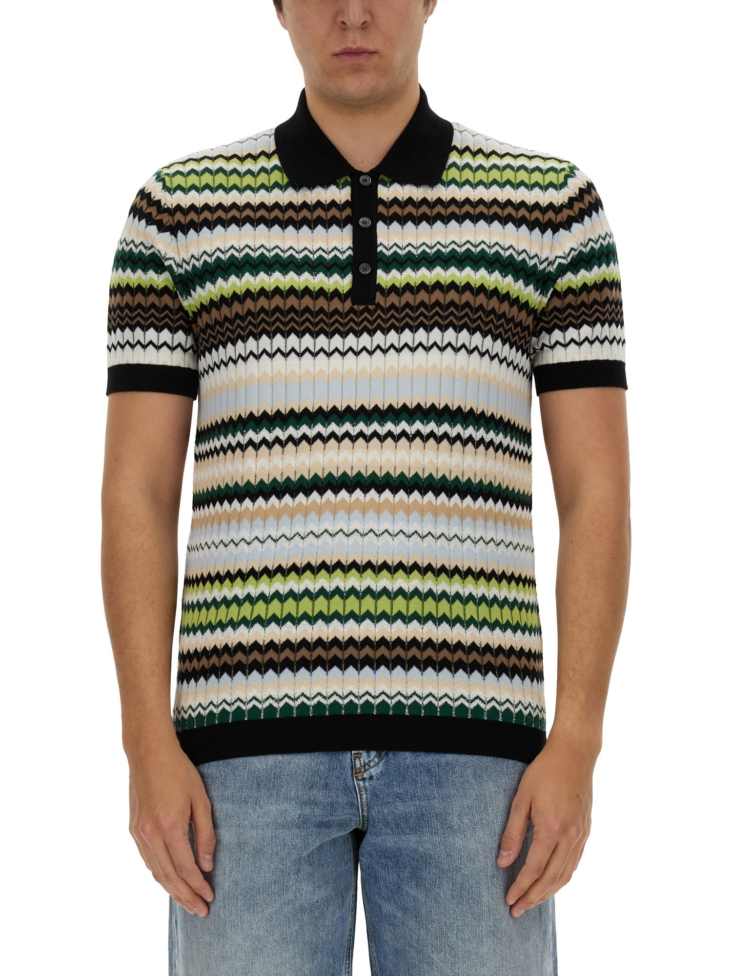 Missoni missoni cotton polo