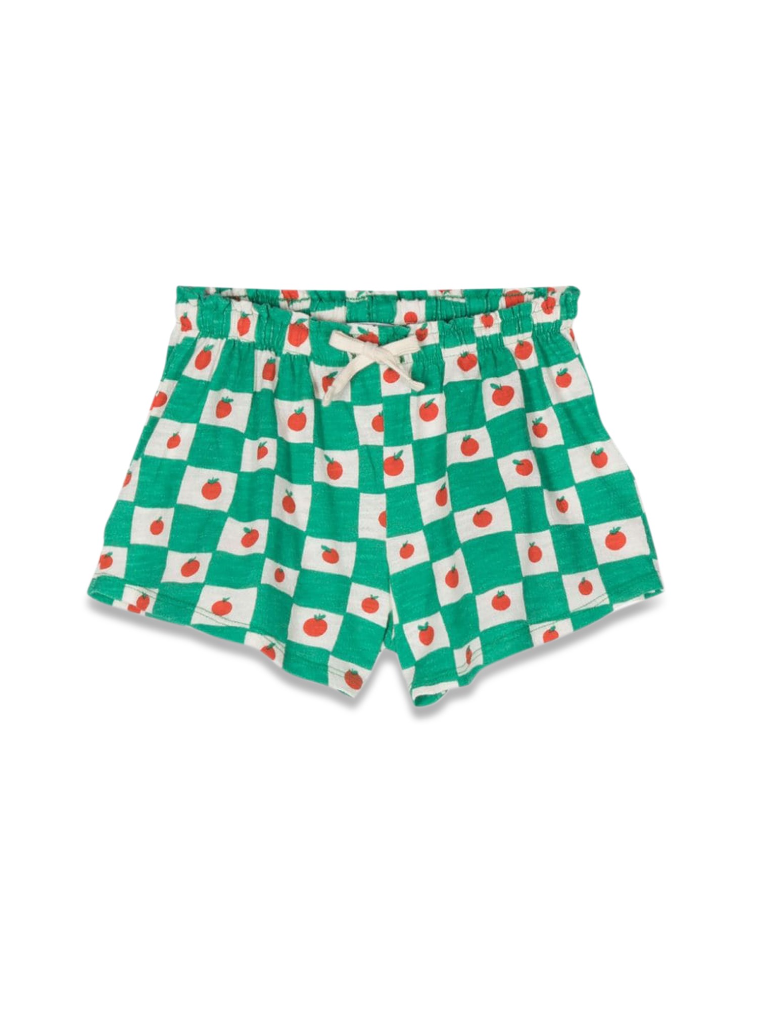 Bobo Choses bobo choses tomato all over ruffle shorts