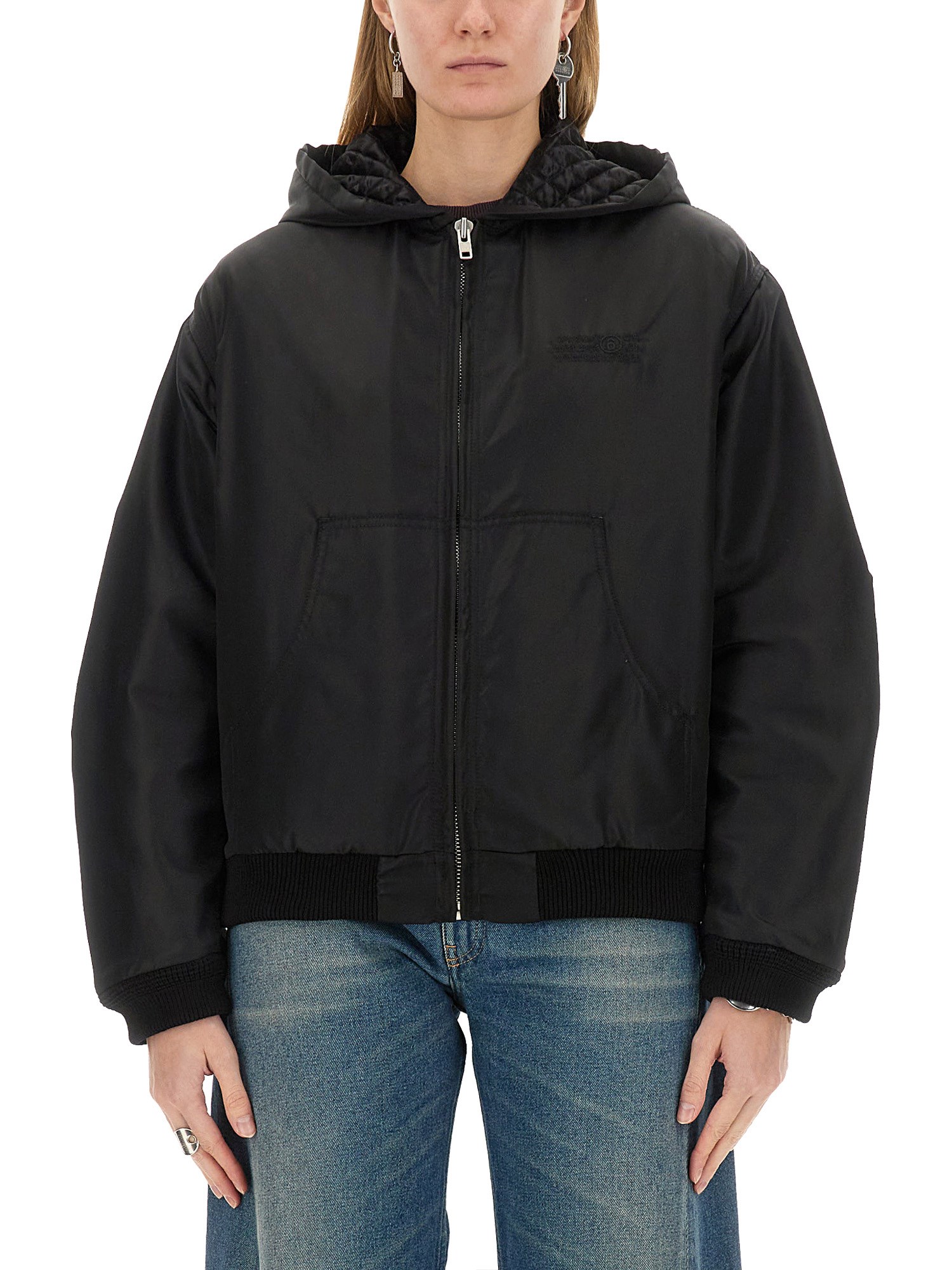 MM6 Maison Margiela mm6 maison margiela hooded jacket