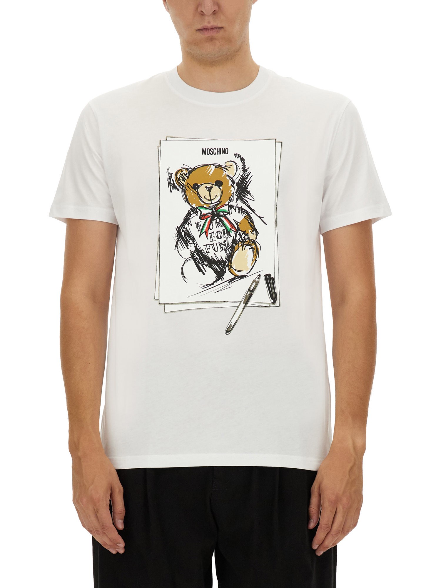 Moschino moschino teddy bear t-shirt