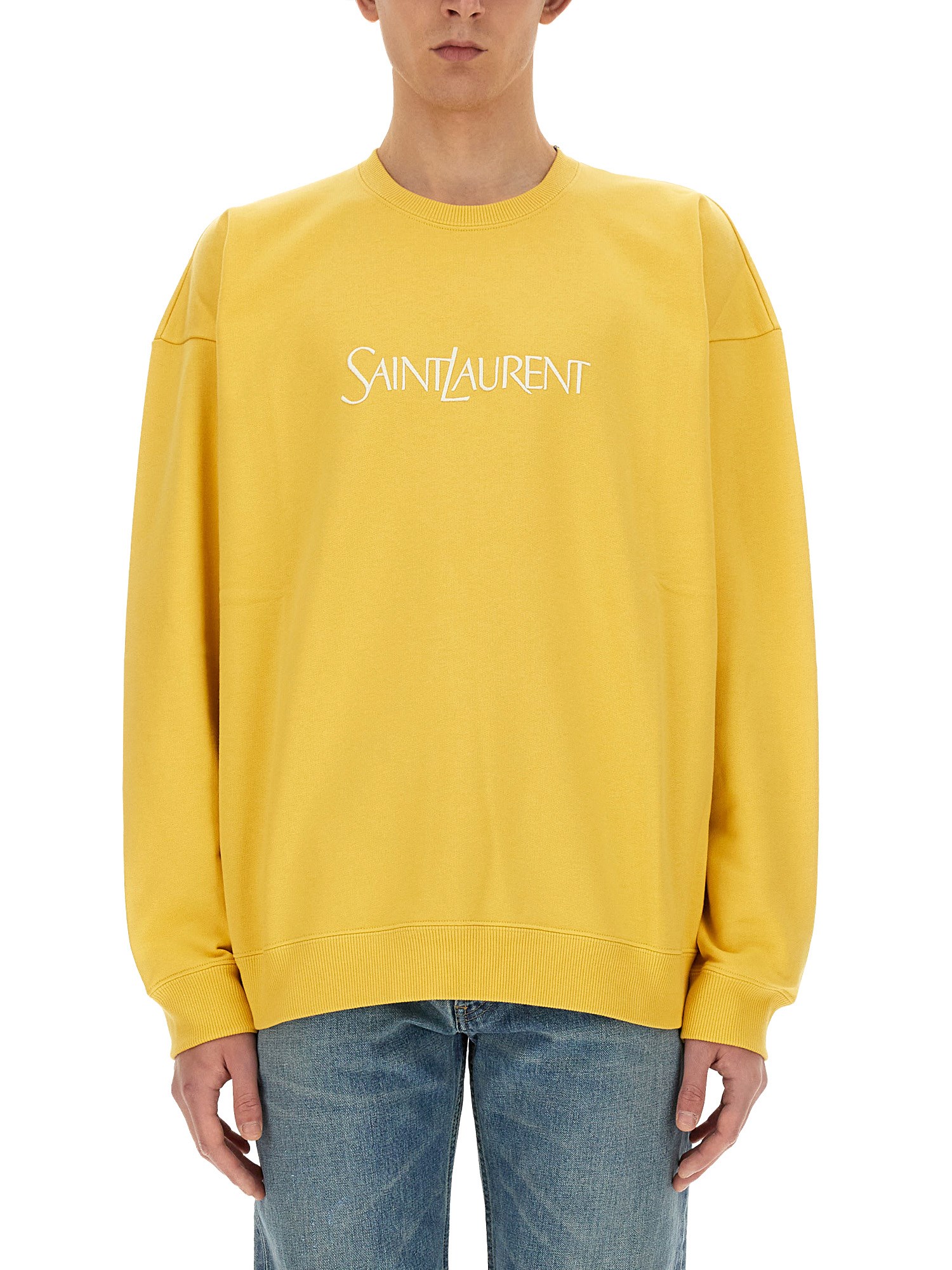 Saint Laurent saint laurent sweatshirt with logo