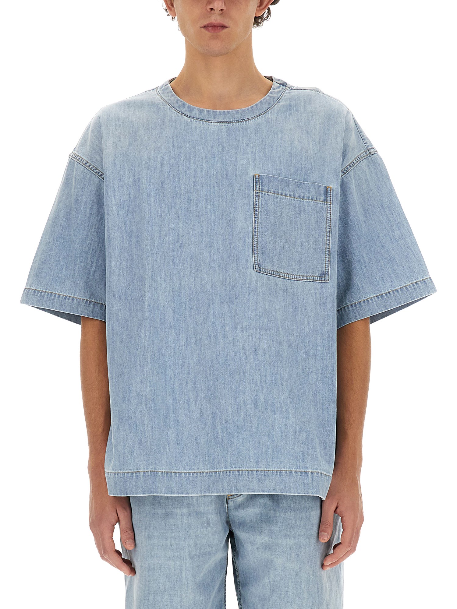 Bottega Veneta bottega veneta denim t-shirt