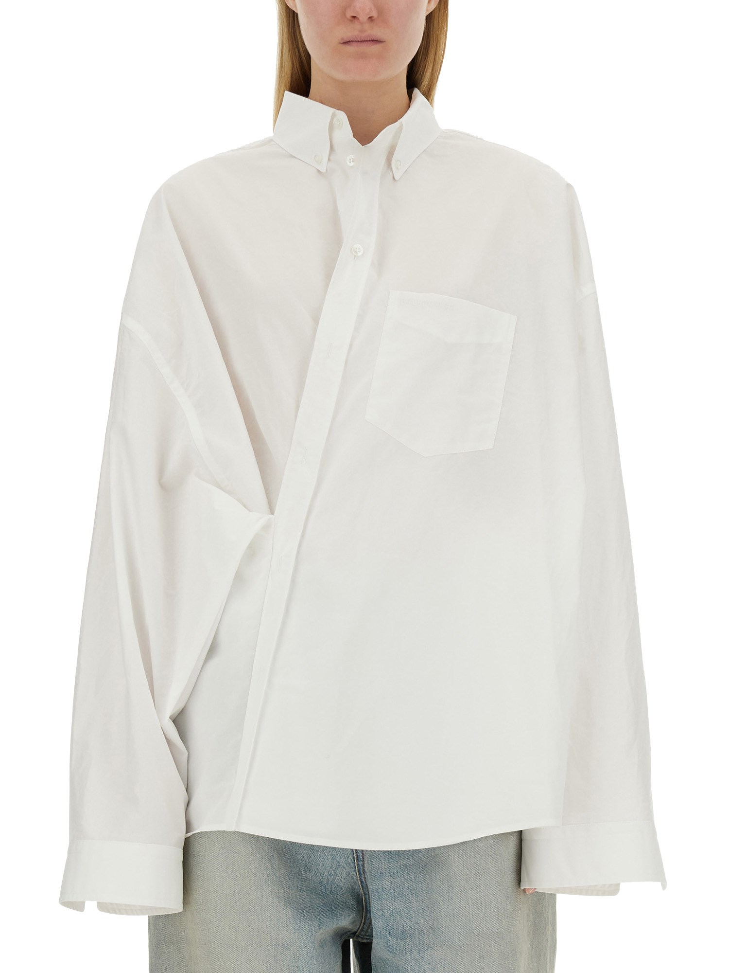 Balenciaga balenciaga wrap shirt