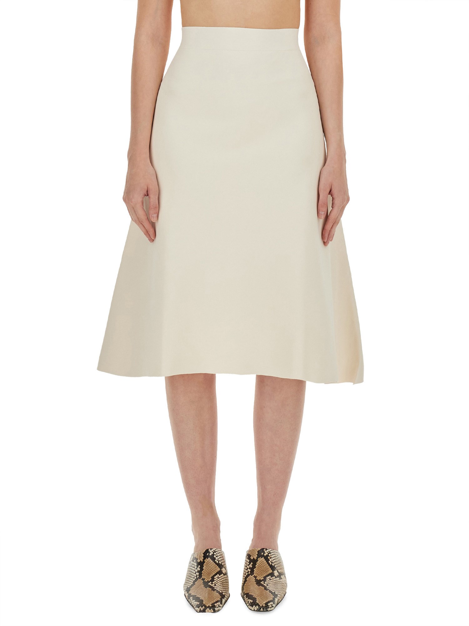 Jil Sander jil sander asymmetrical skirt