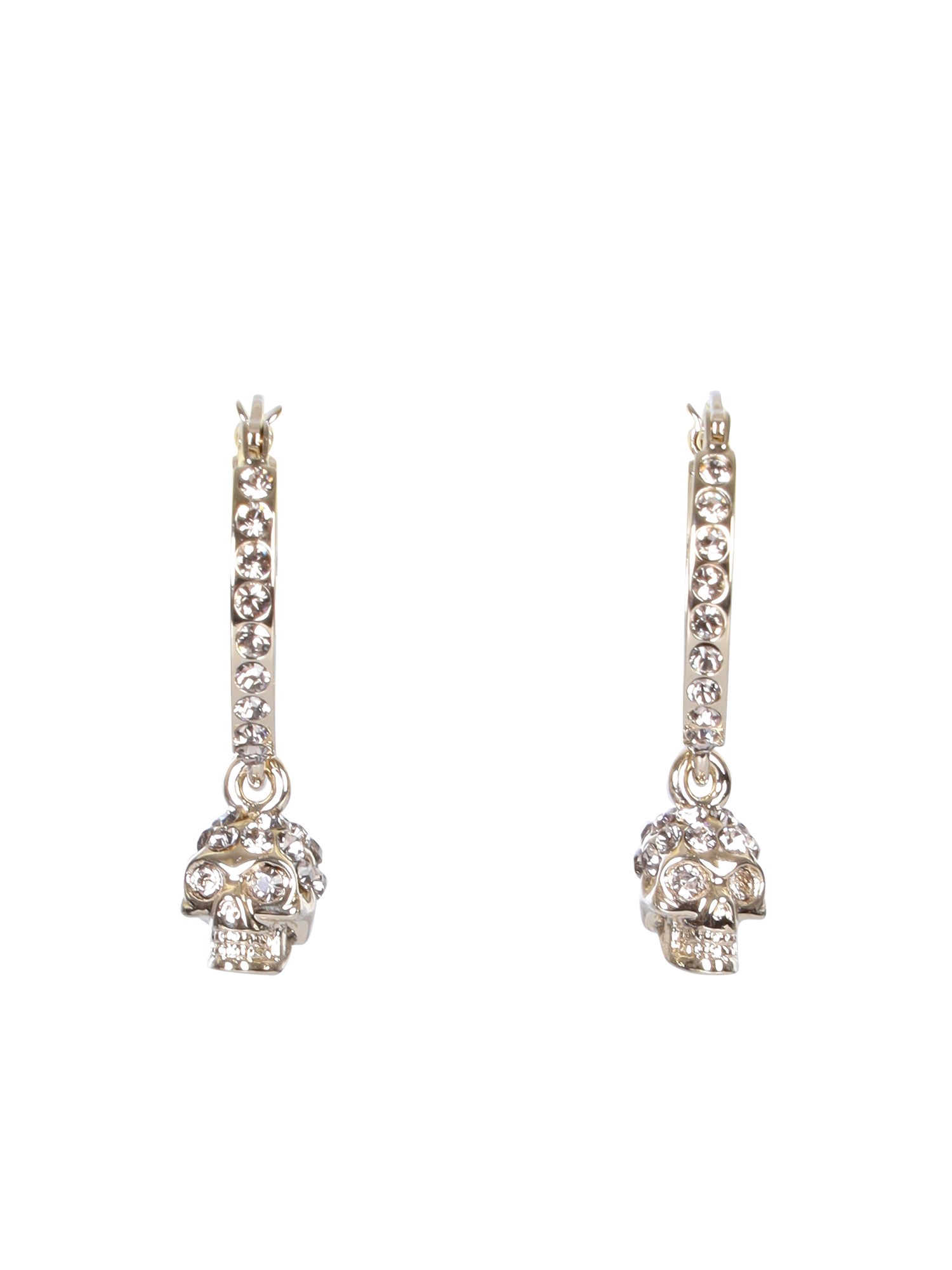 Alexander McQueen alexander mcqueen skull hoop earrings