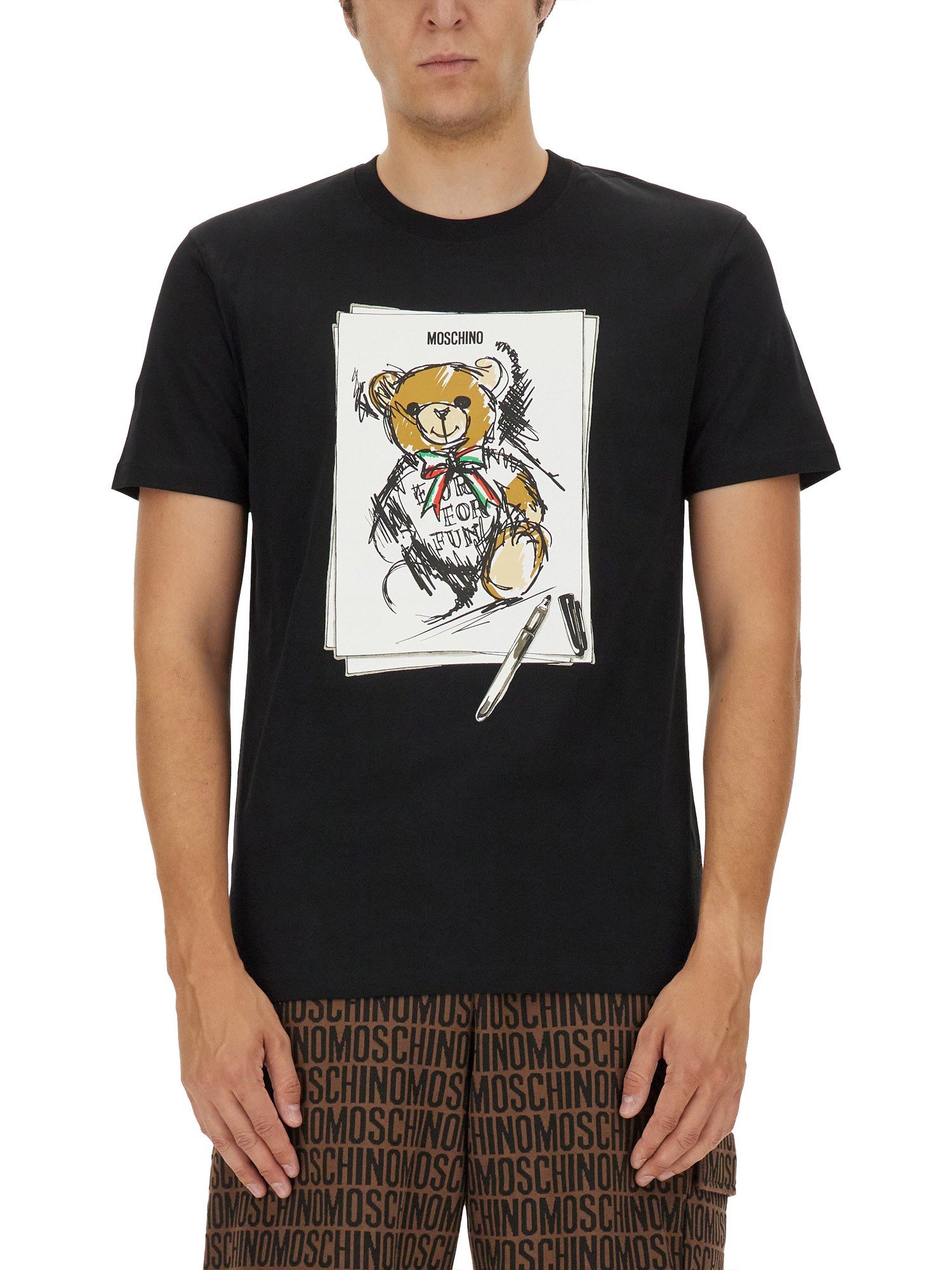 Moschino moschino teddy bear t-shirt