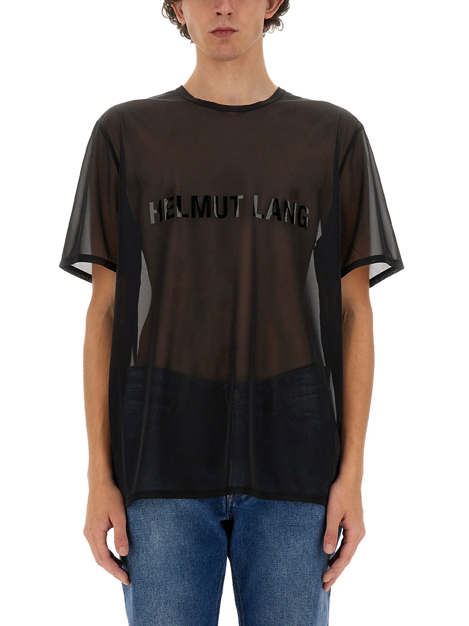 Helmut Lang helmut lang t-shirt with logo