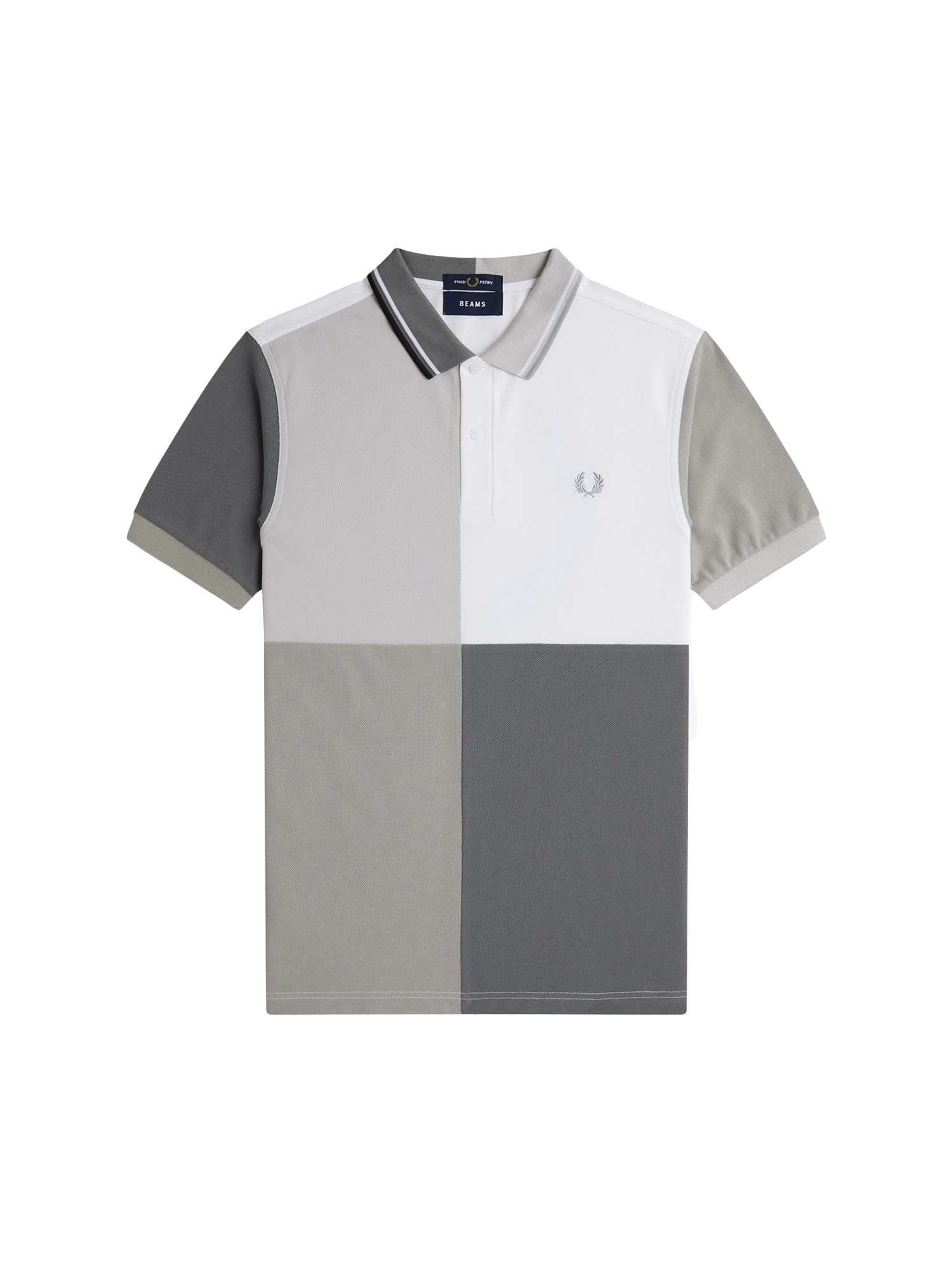  fred perry x beams polo with logo