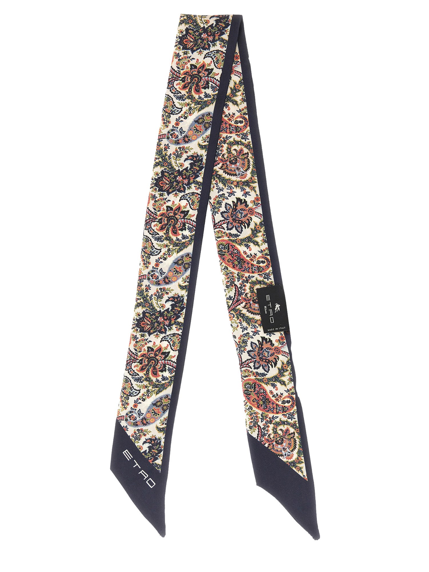 Etro etro printed silk paisleyna