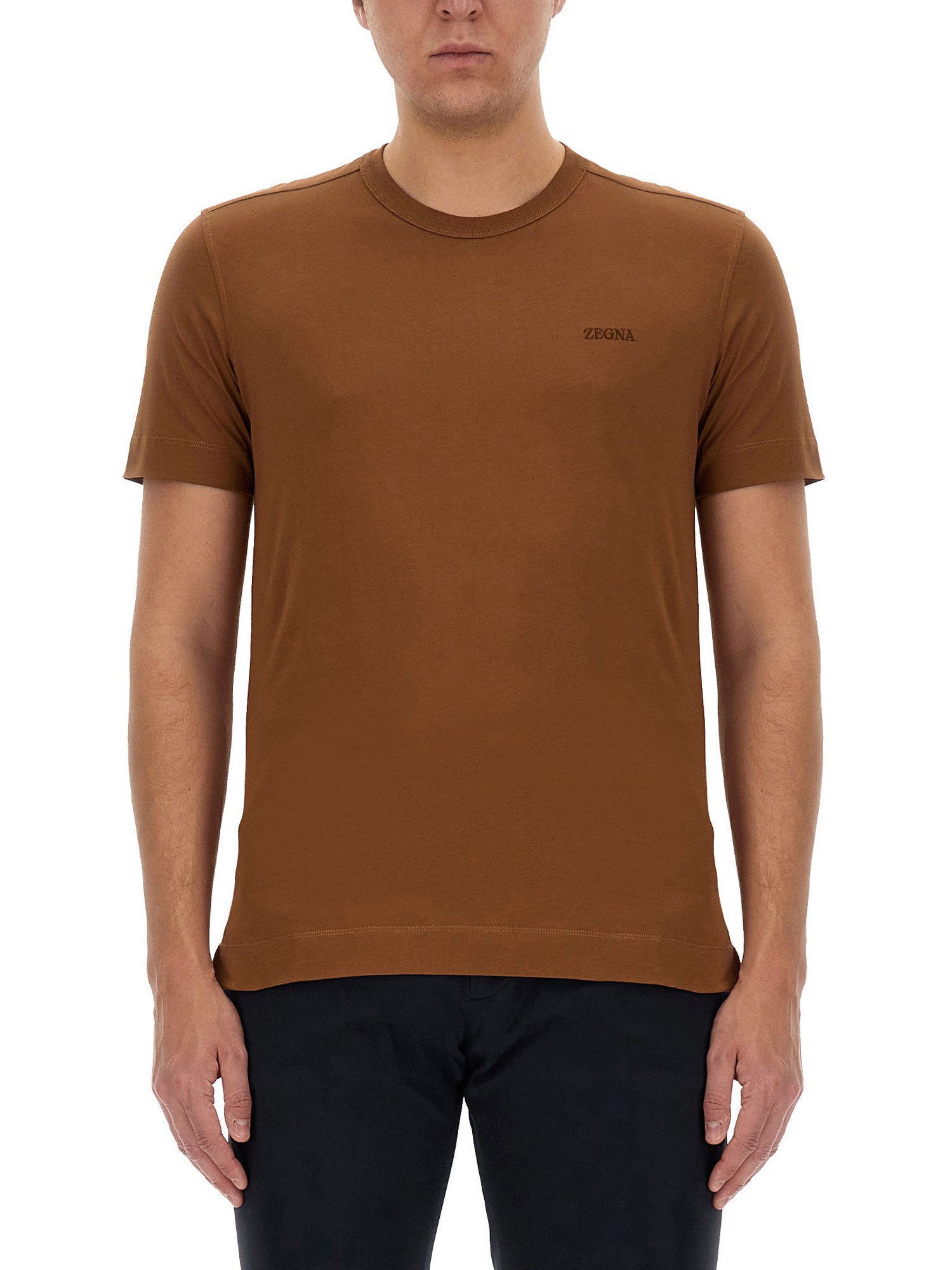 zegna zegna t-shirt with logo