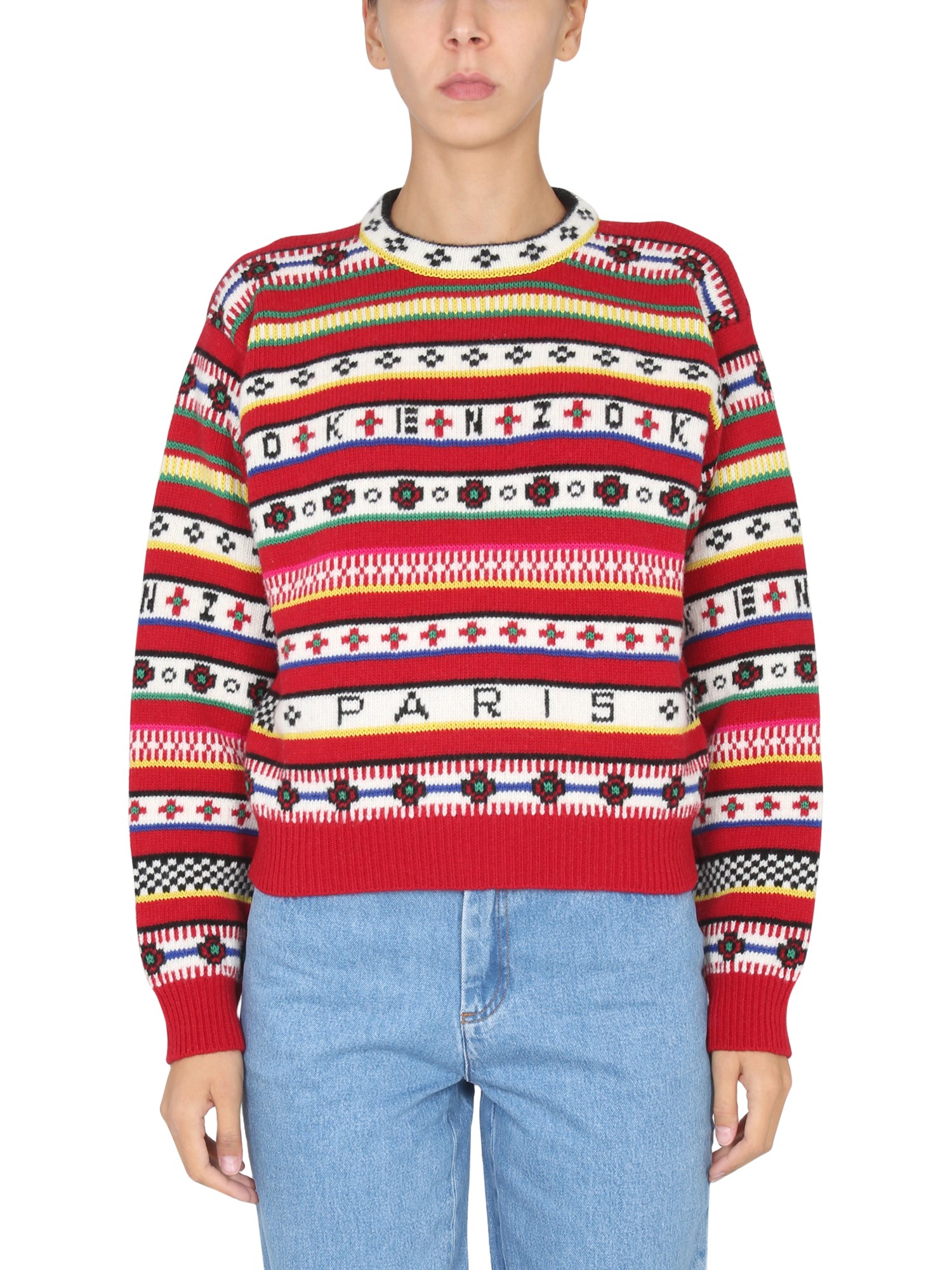 Kenzo kenzo "fair isle" jersey