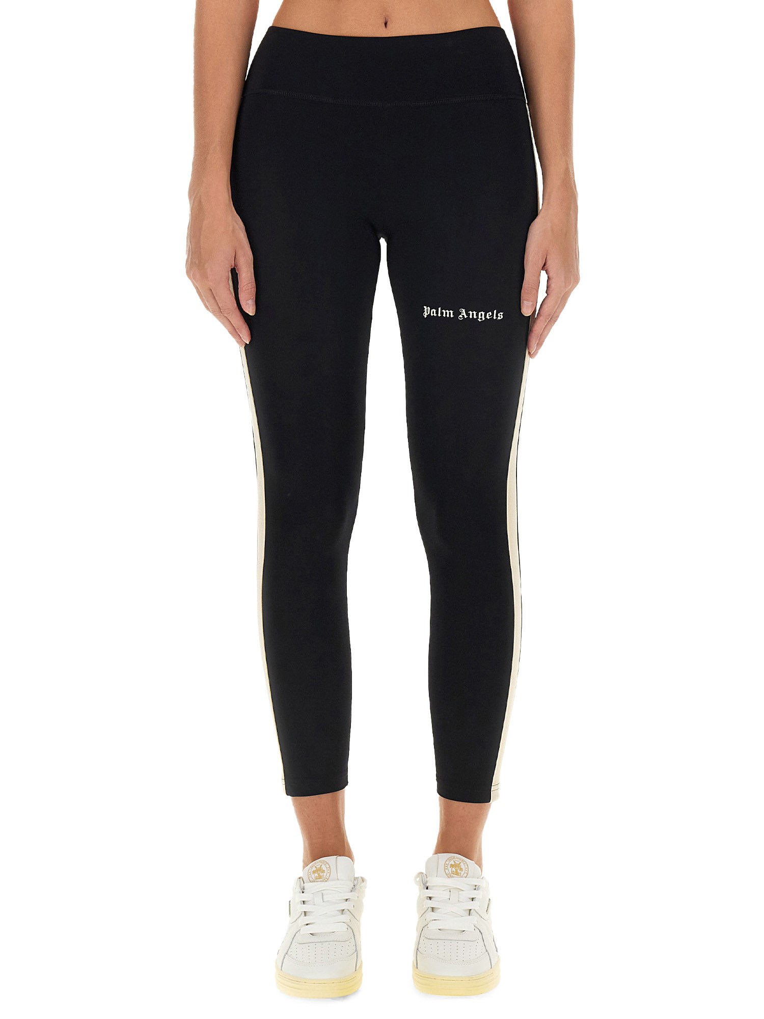 PALM ANGELS palm angels leggings with logo