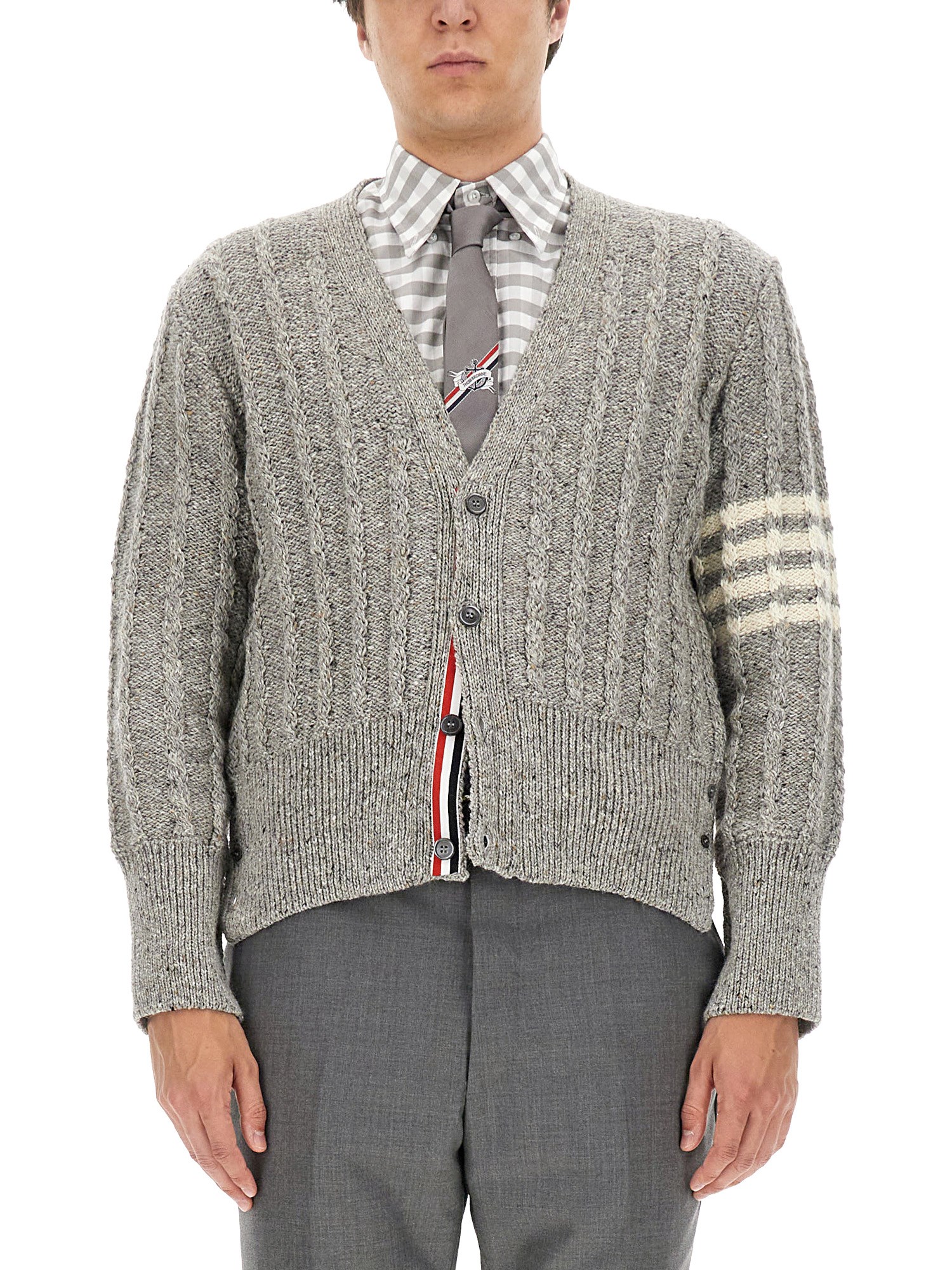 Thom Browne thom browne 4bar stripe jersey