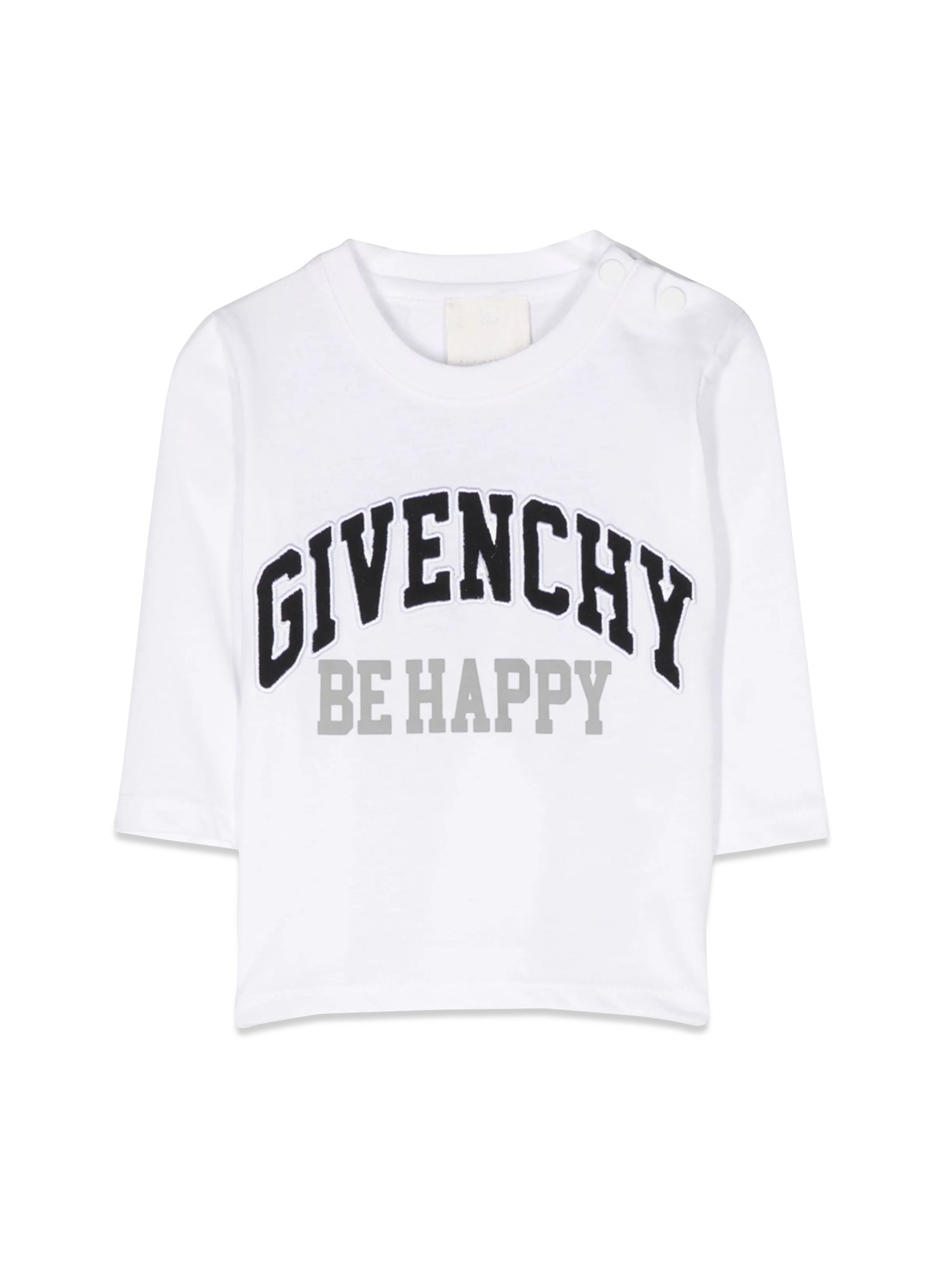 Givenchy givenchy ml logo sentence t-shirt