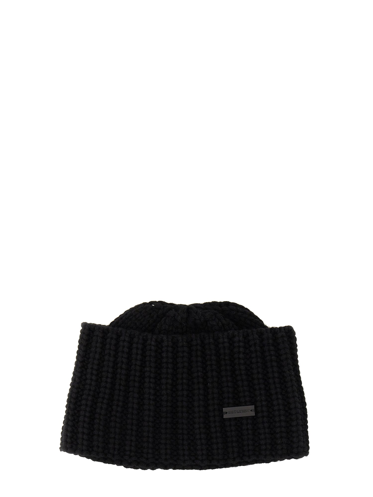 Saint Laurent saint laurent hat with logo