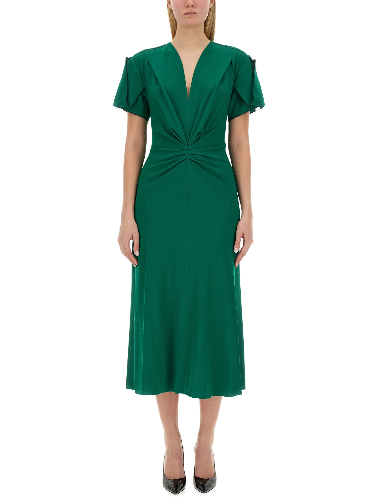 Victoria Beckham victoria beckham v-neck dress