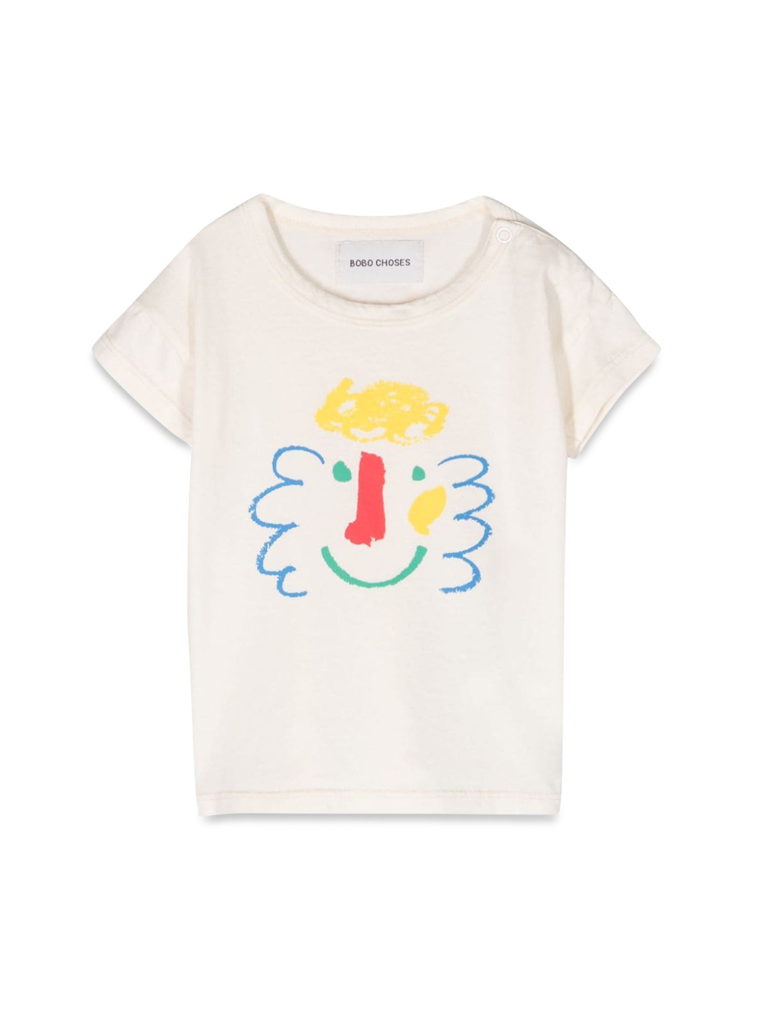 Bobo Choses bobo choses baby happy mask t-shirt