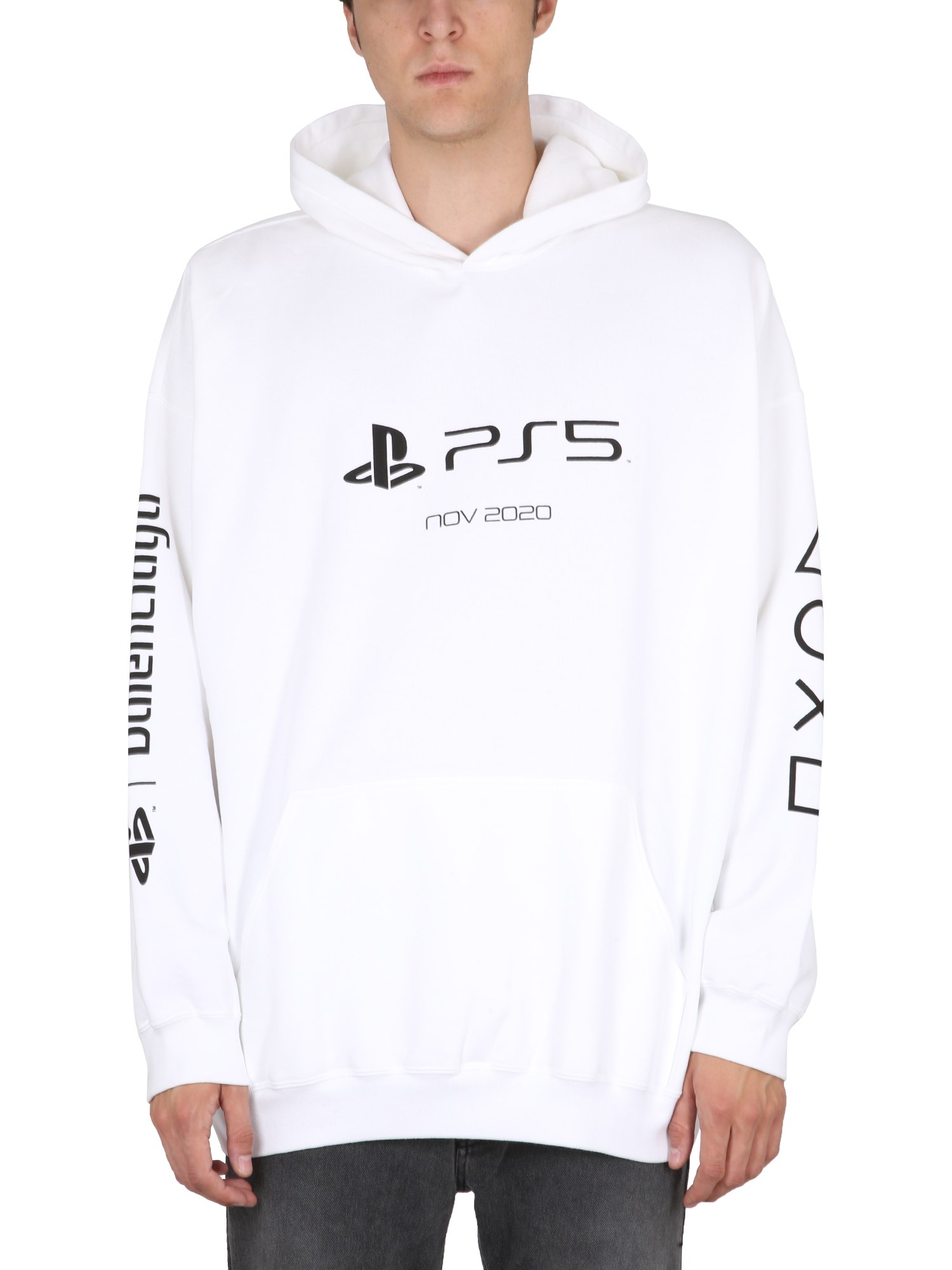 Balenciaga balenciaga felpa con logo "ps5"