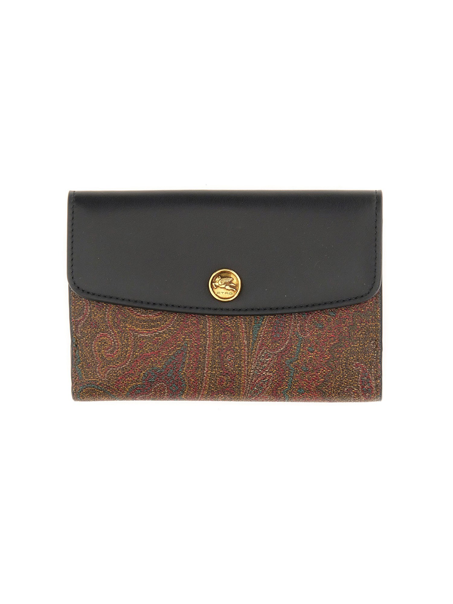 Etro etro paisley print wallet