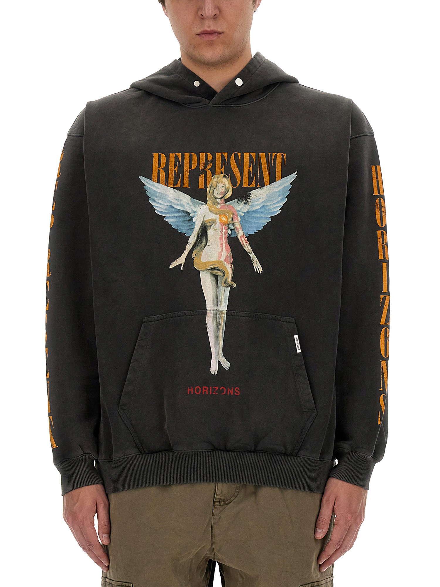 Represent represent "reborn" sweatshirt