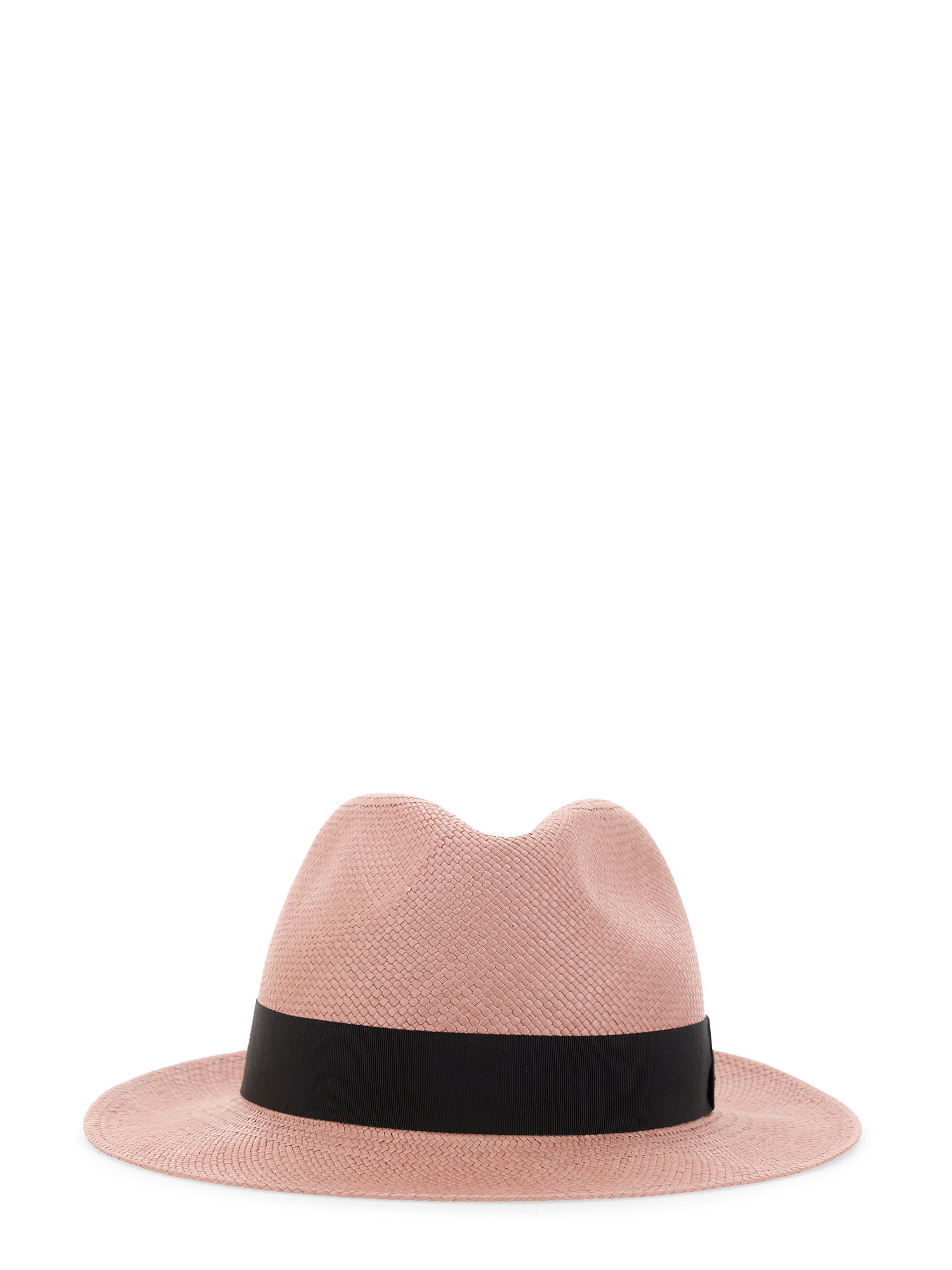 Saint Laurent saint laurent braided fedora hat