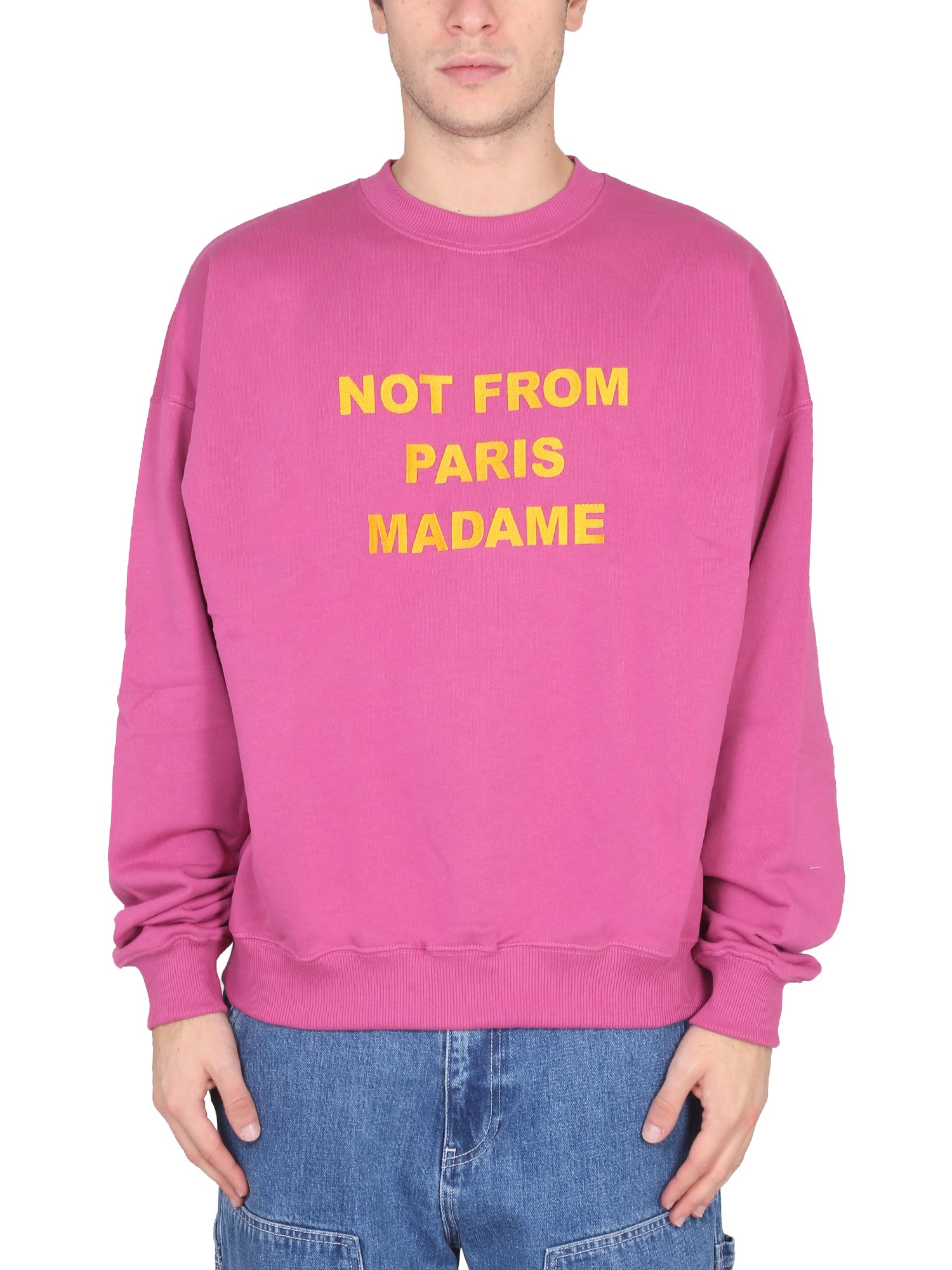 Drôle de Monsieur drôle de monsieur slogan sweatshirt