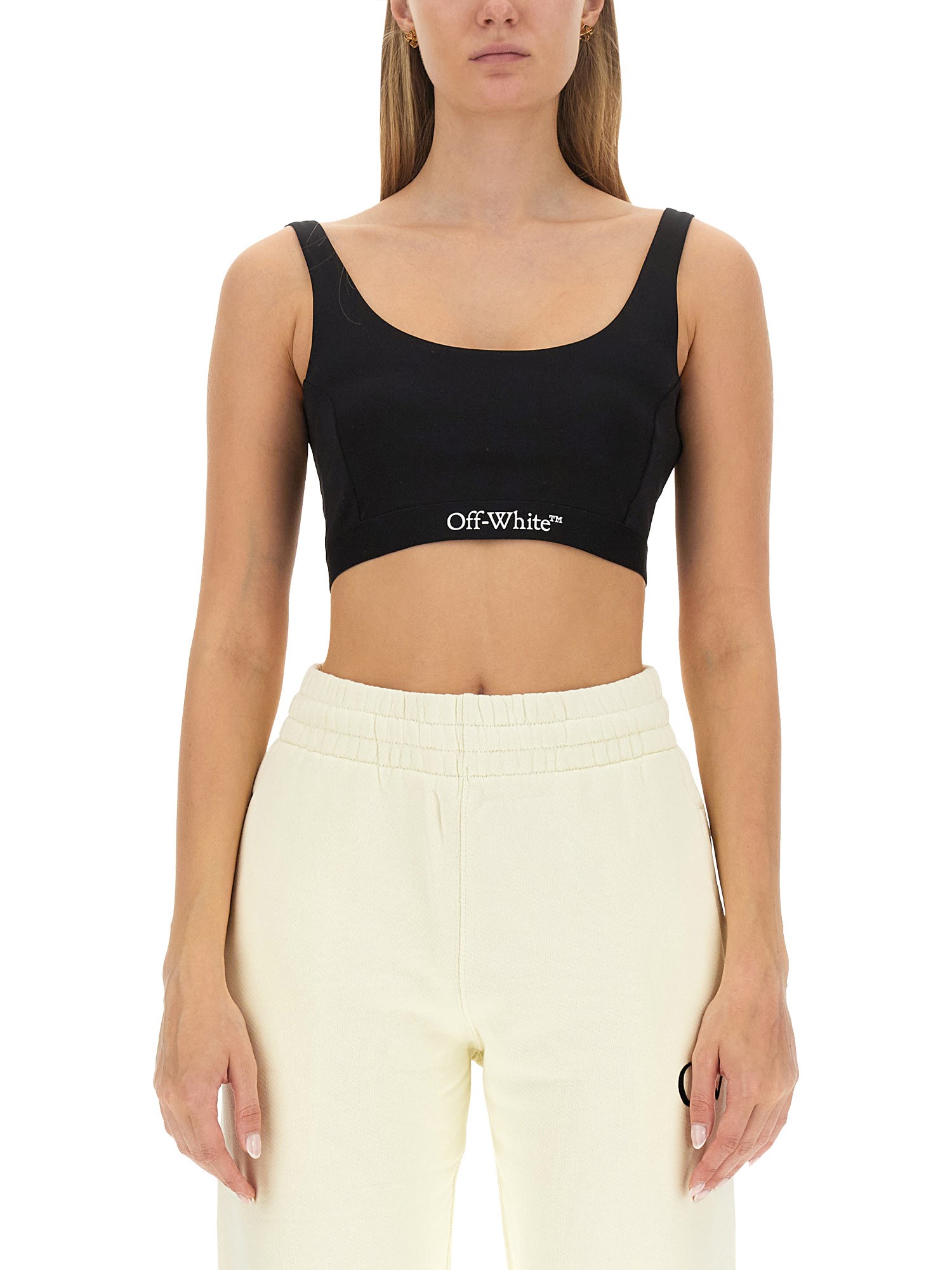 OFF-WHITE off-white top bra with logo