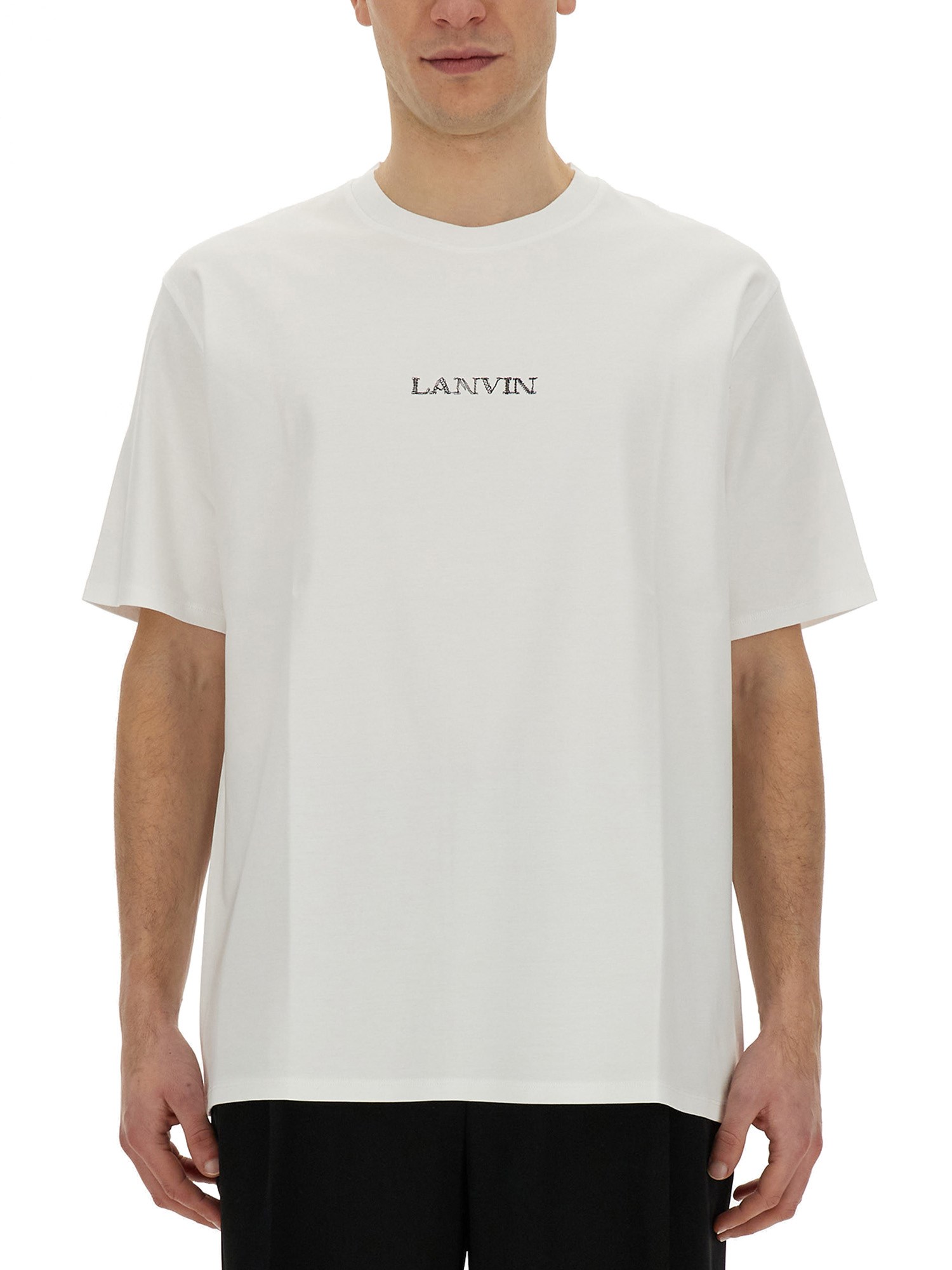 Lanvin lanvin t-shirt with logo