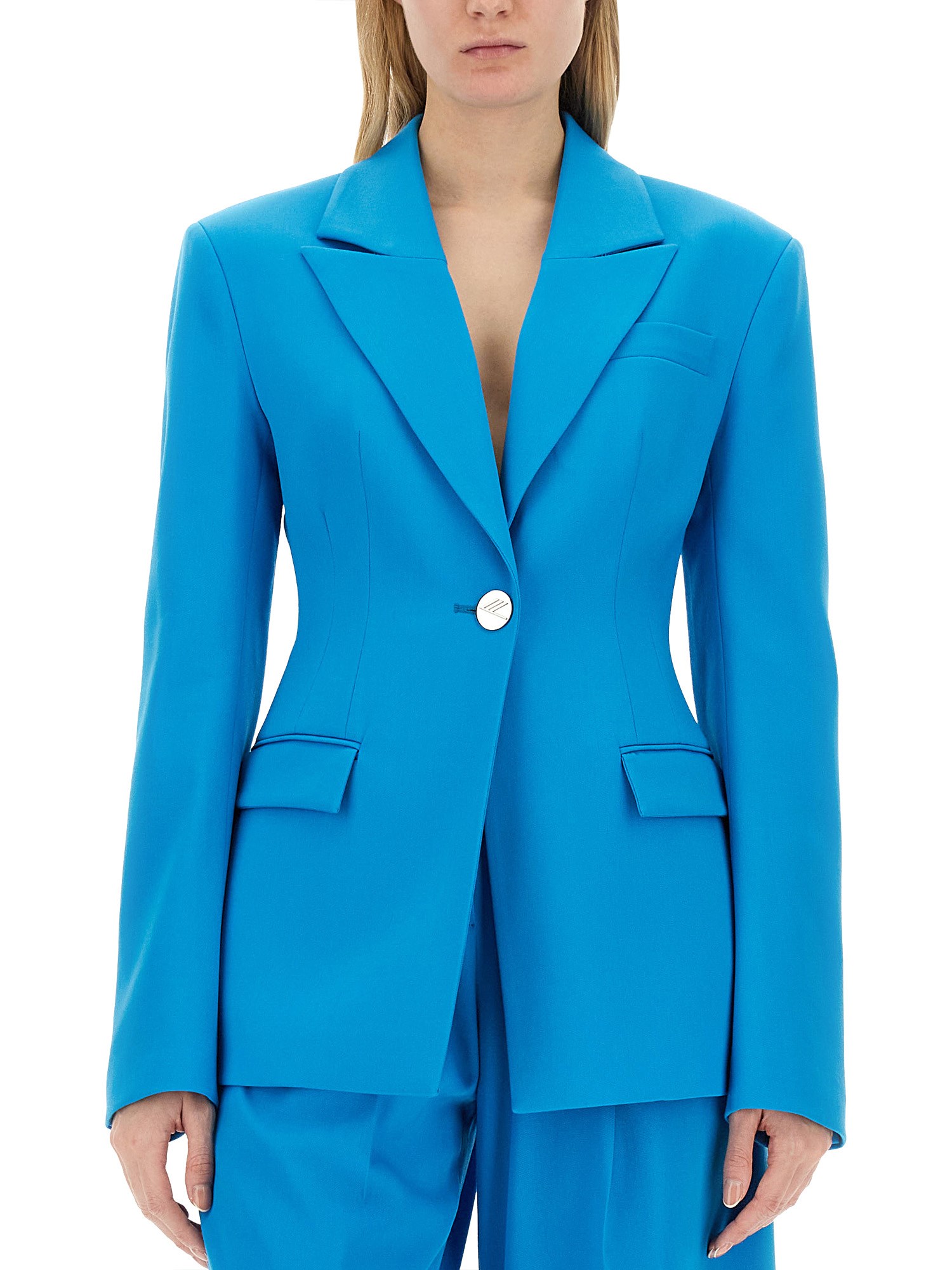 The Attico the attico blazer blue