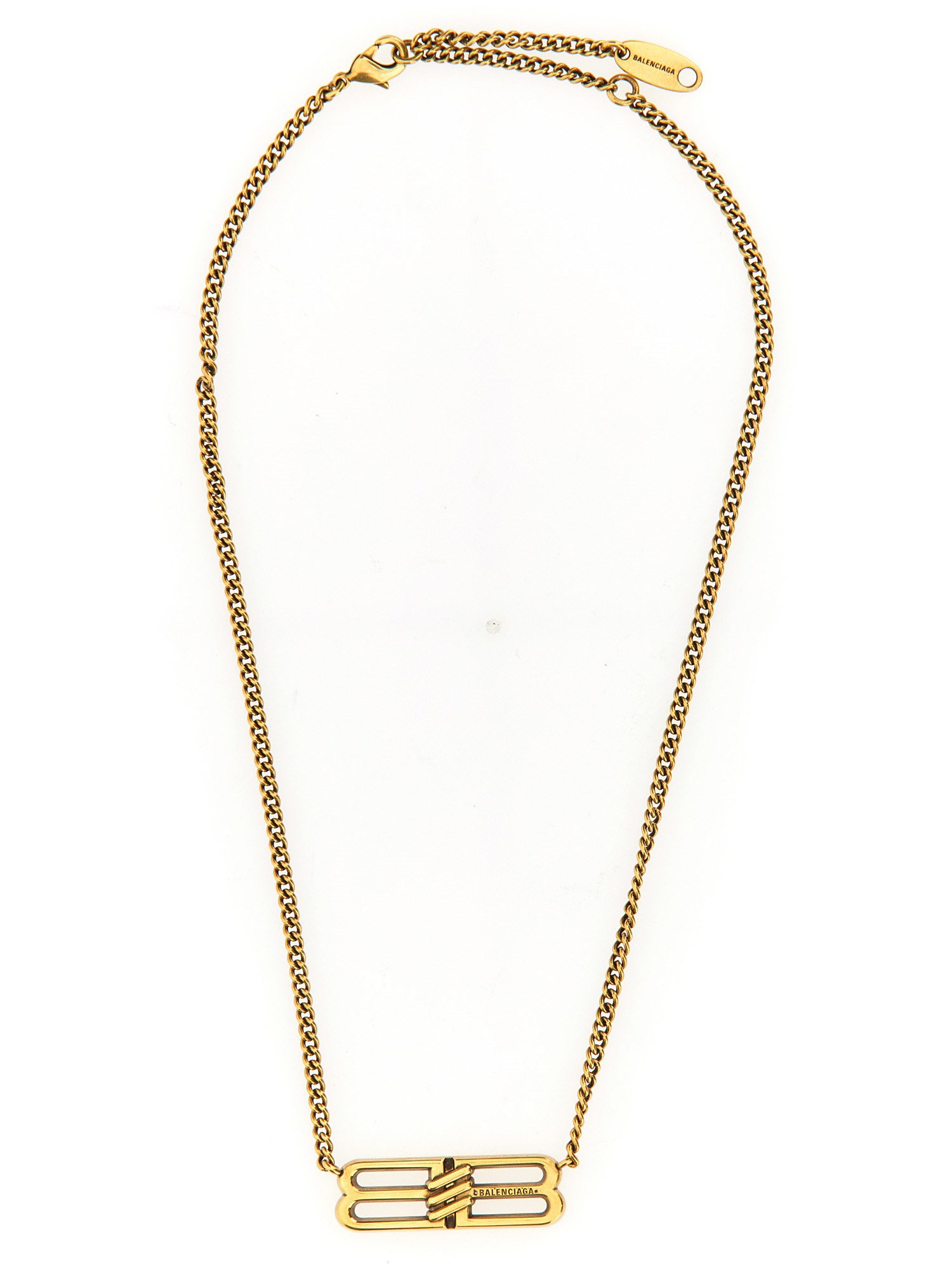 Balenciaga balenciaga bb icon necklace