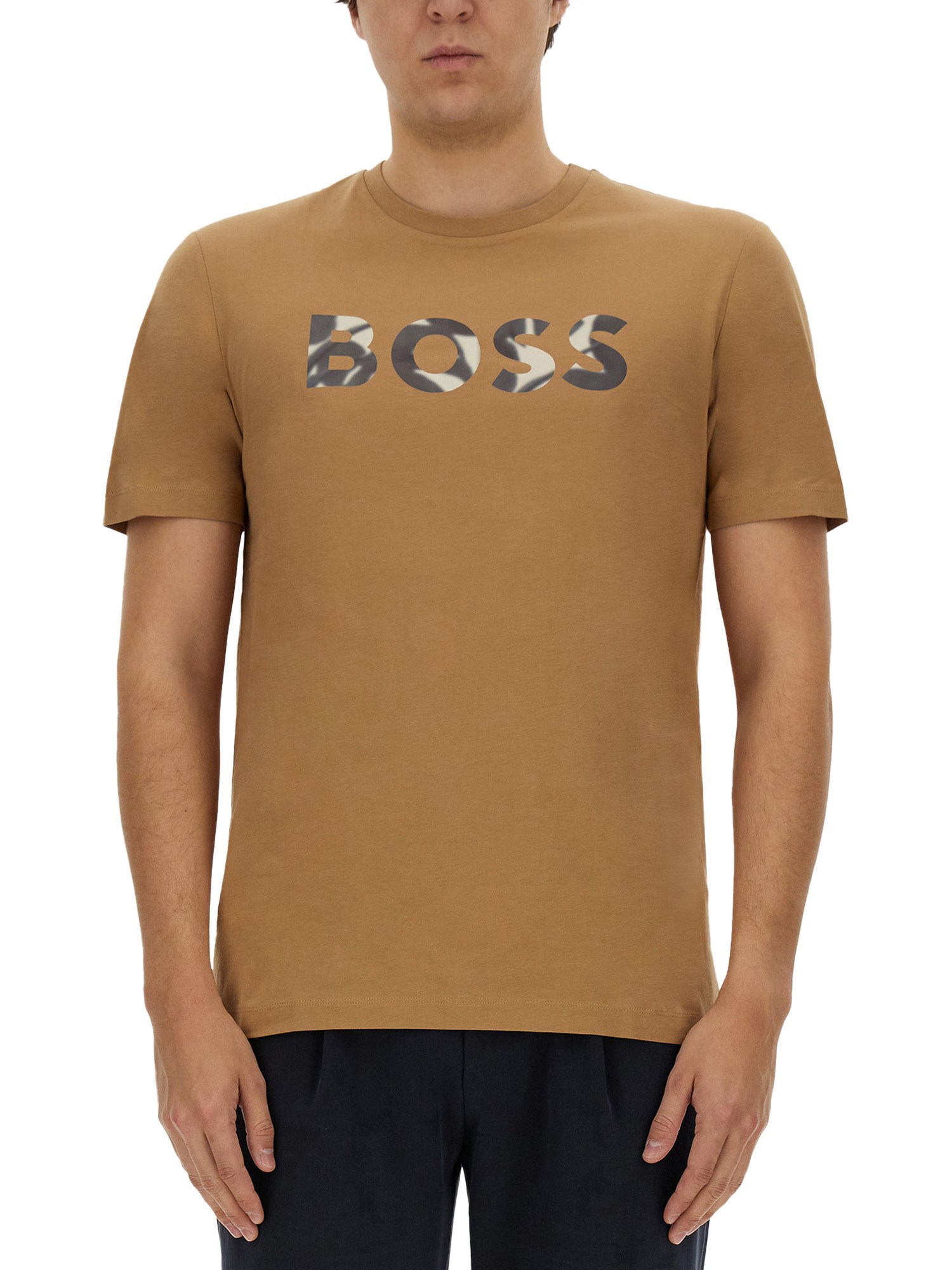 BOSS boss t-shirt with logo