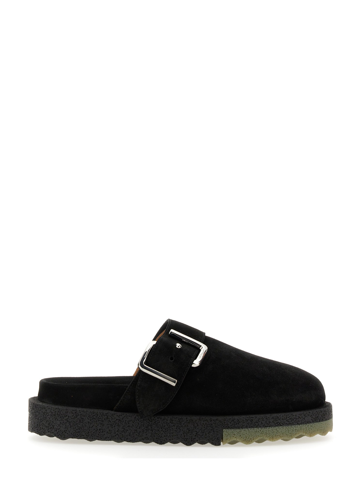 OFF-WHITE off-white suede sandals with buckle