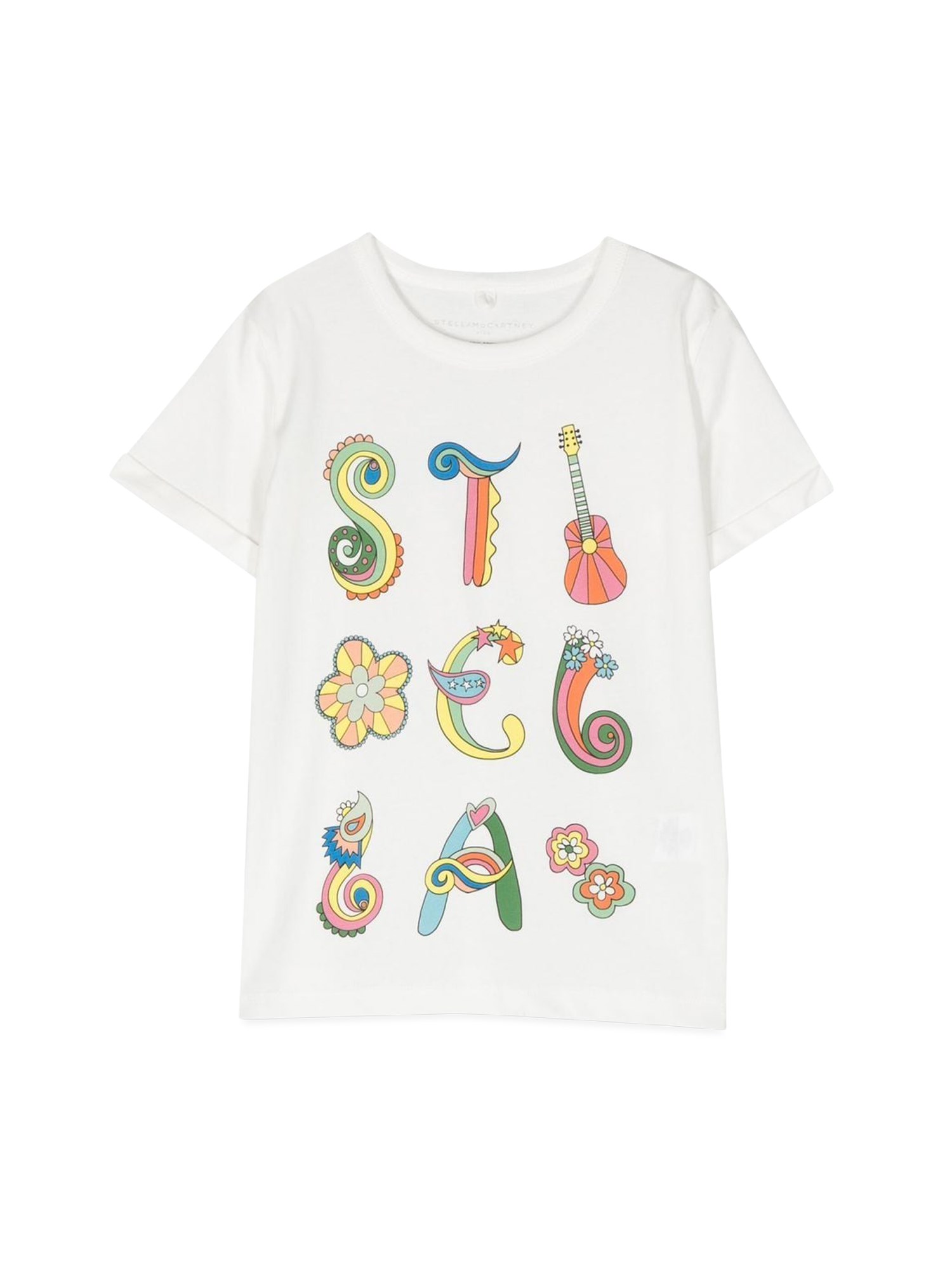 Stella McCartney stella mccartney mc logo letters and designs t-shirt