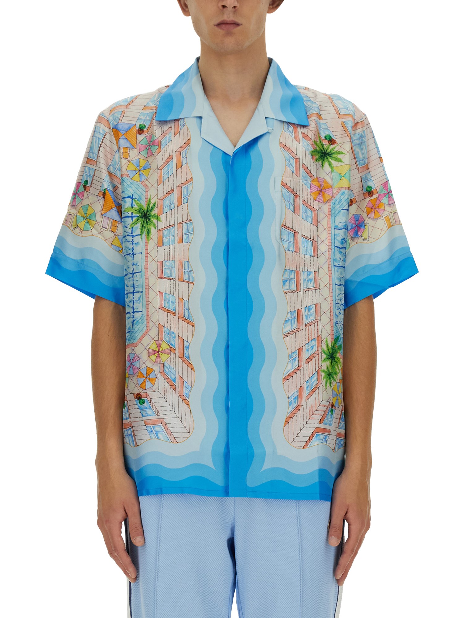 Casablanca casablanca silk shirt