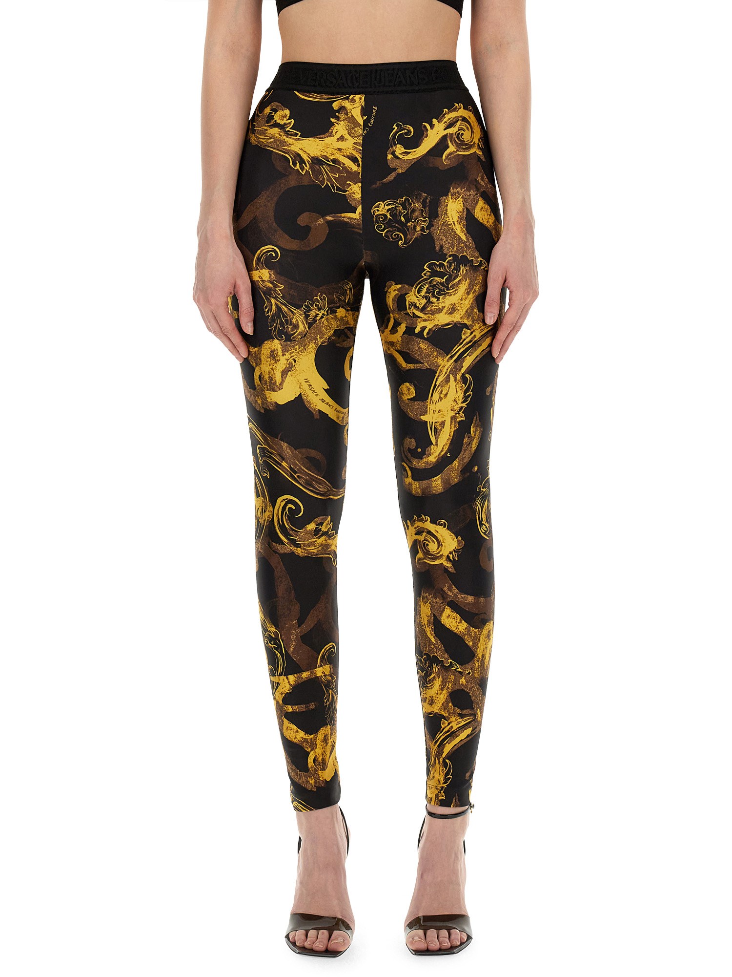 Versace Jeans Couture versace jeans couture leggings with print