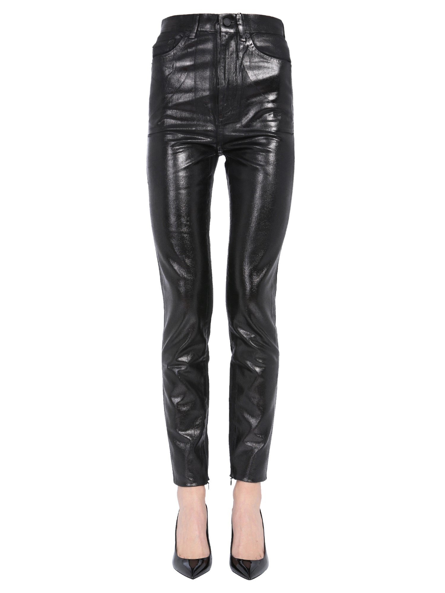 Saint Laurent saint laurent high waist skinny fit jeans