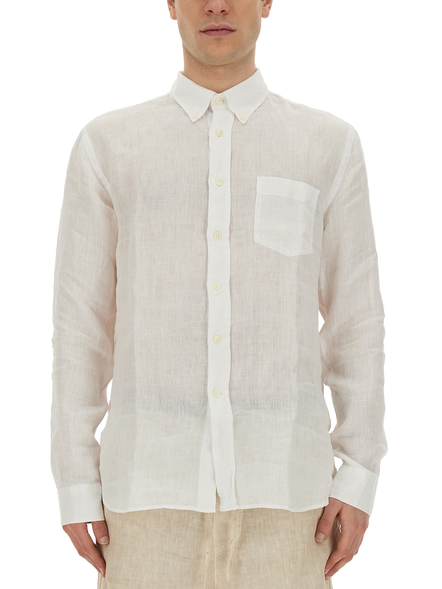 120% lino 120% lino regular fit shirt