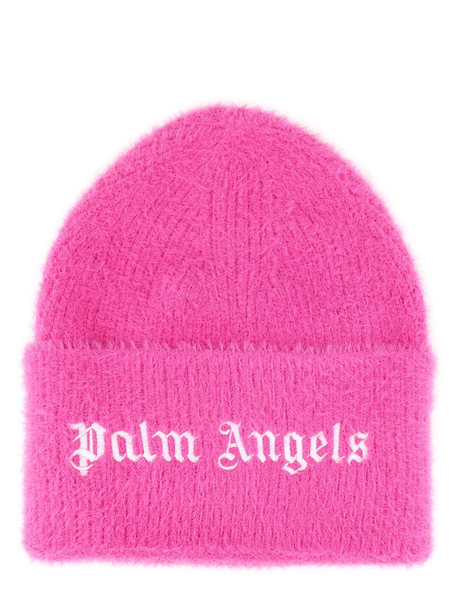 PALM ANGELS palm angels beanie hat with logo