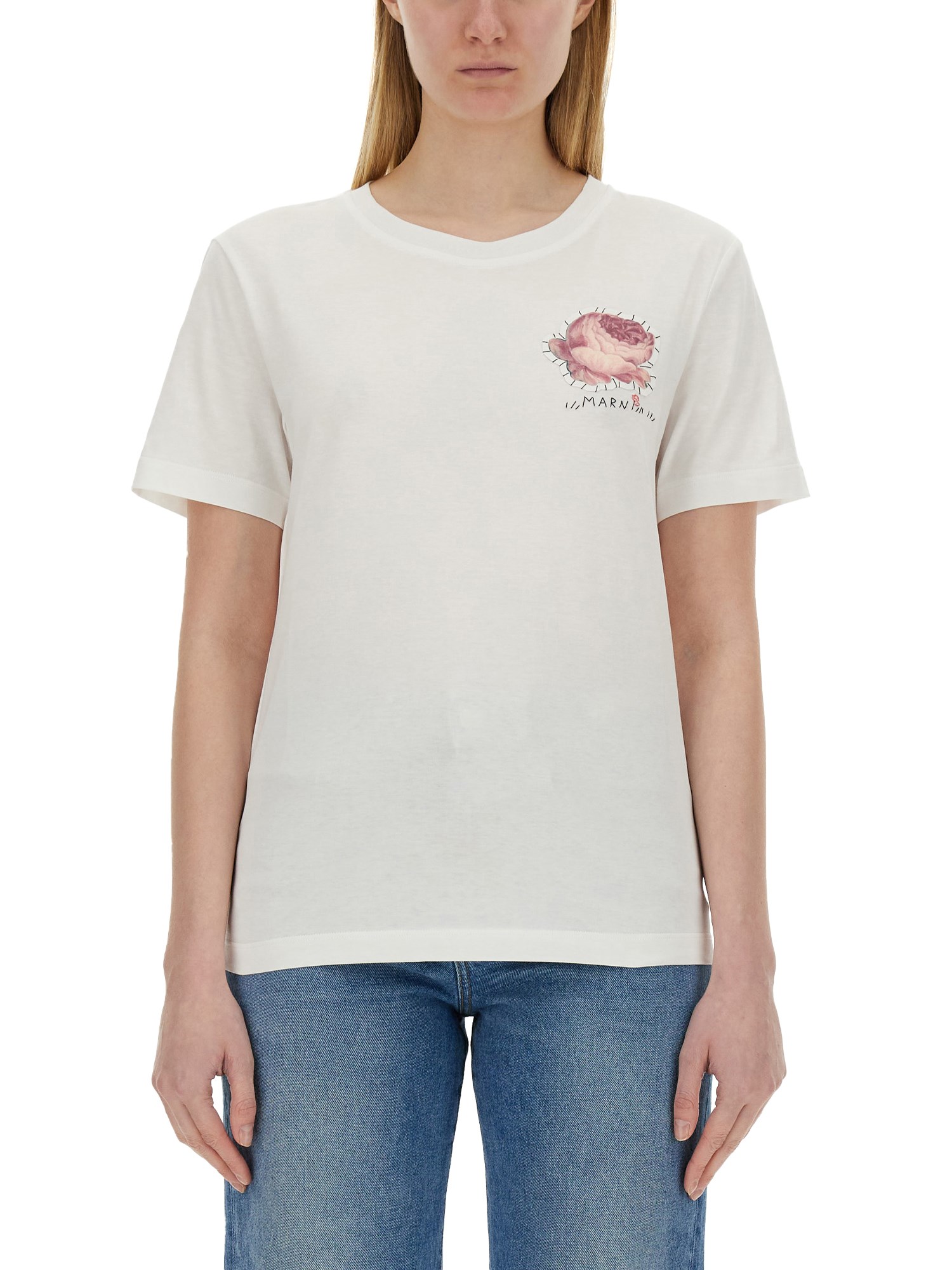 Marni marni t-shirt with logo